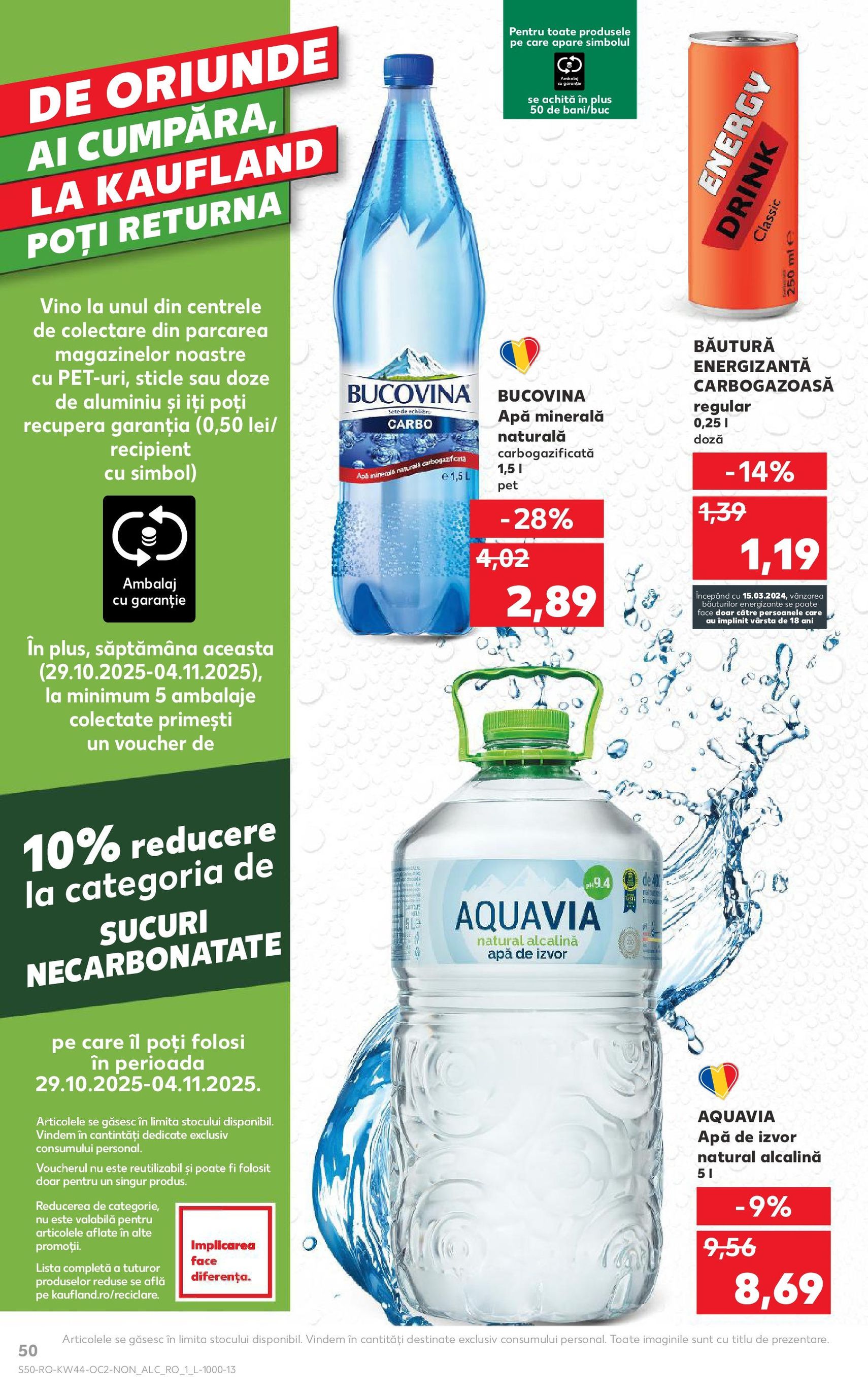 Catalog Kaufland - Bucureşti - cataloage valabile începând cu 29.10.2025 pagina 50 din 70 Catalog Kaufland - Bucureşti - cataloage valabile începând cu 29.10.2025 pagina 50 din 70