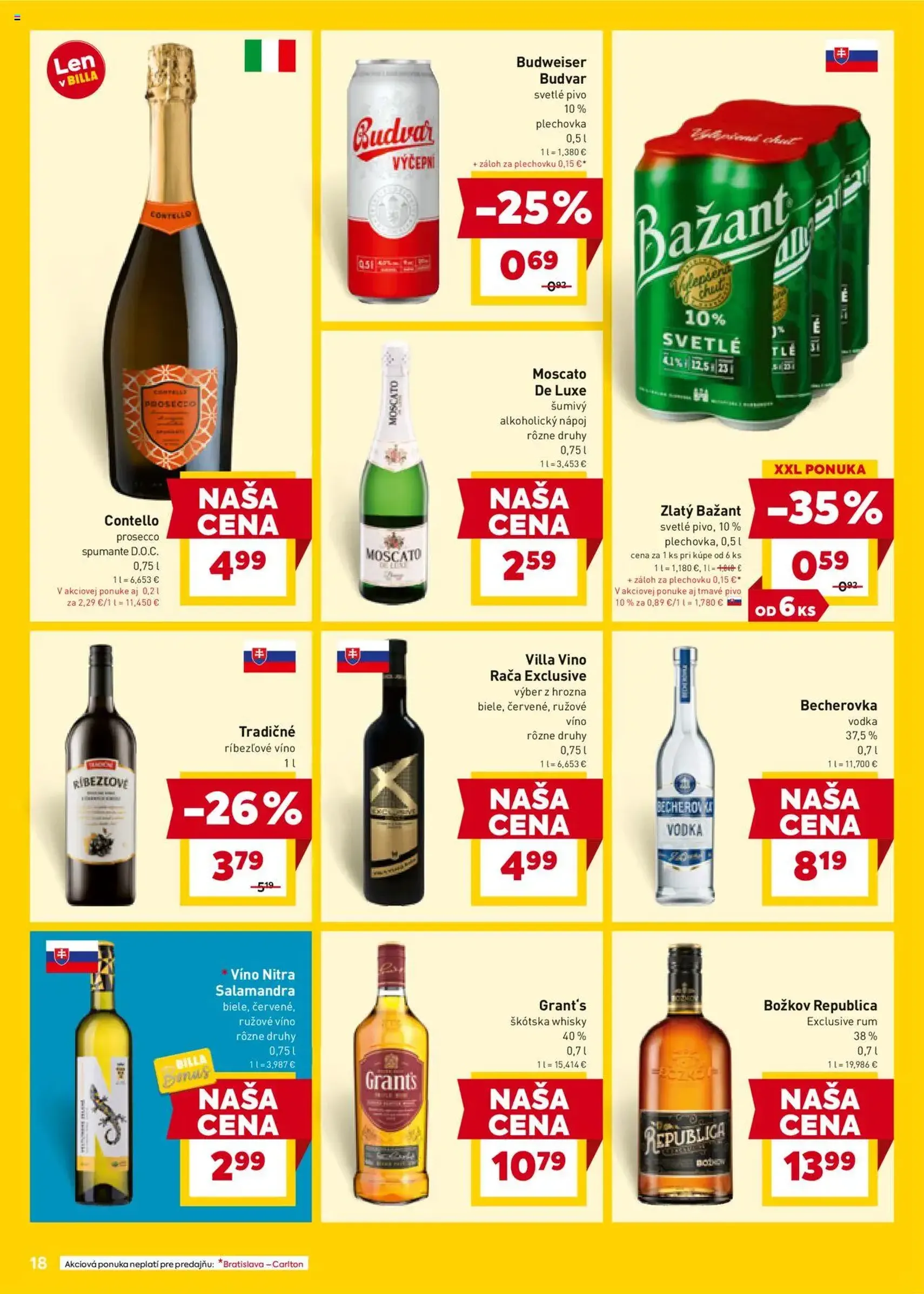 Billa leták - platný leták od 23.07.2025 strana 18 z 23 Billa leták - platný leták od 23.07.2025 strana 18 z 23