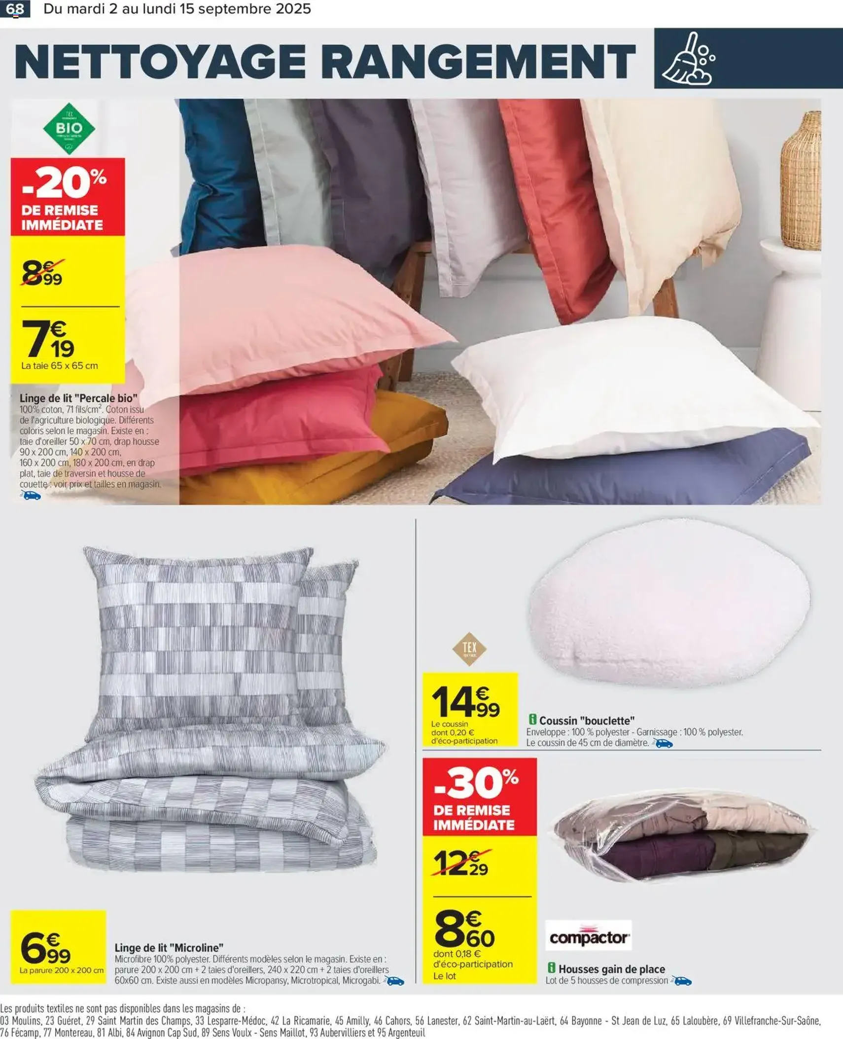 Carrefour catalogue semaine 36 - brochure valable à partir du 02/09/2025, page 70 sur 86 Carrefour catalogue semaine 36 - brochure valable à partir du 02/09/2025, page 70 sur 86