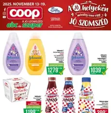 COOP Szolnok Akciós újság - szórólap előnézete érvényes 2025.11.13. -tól