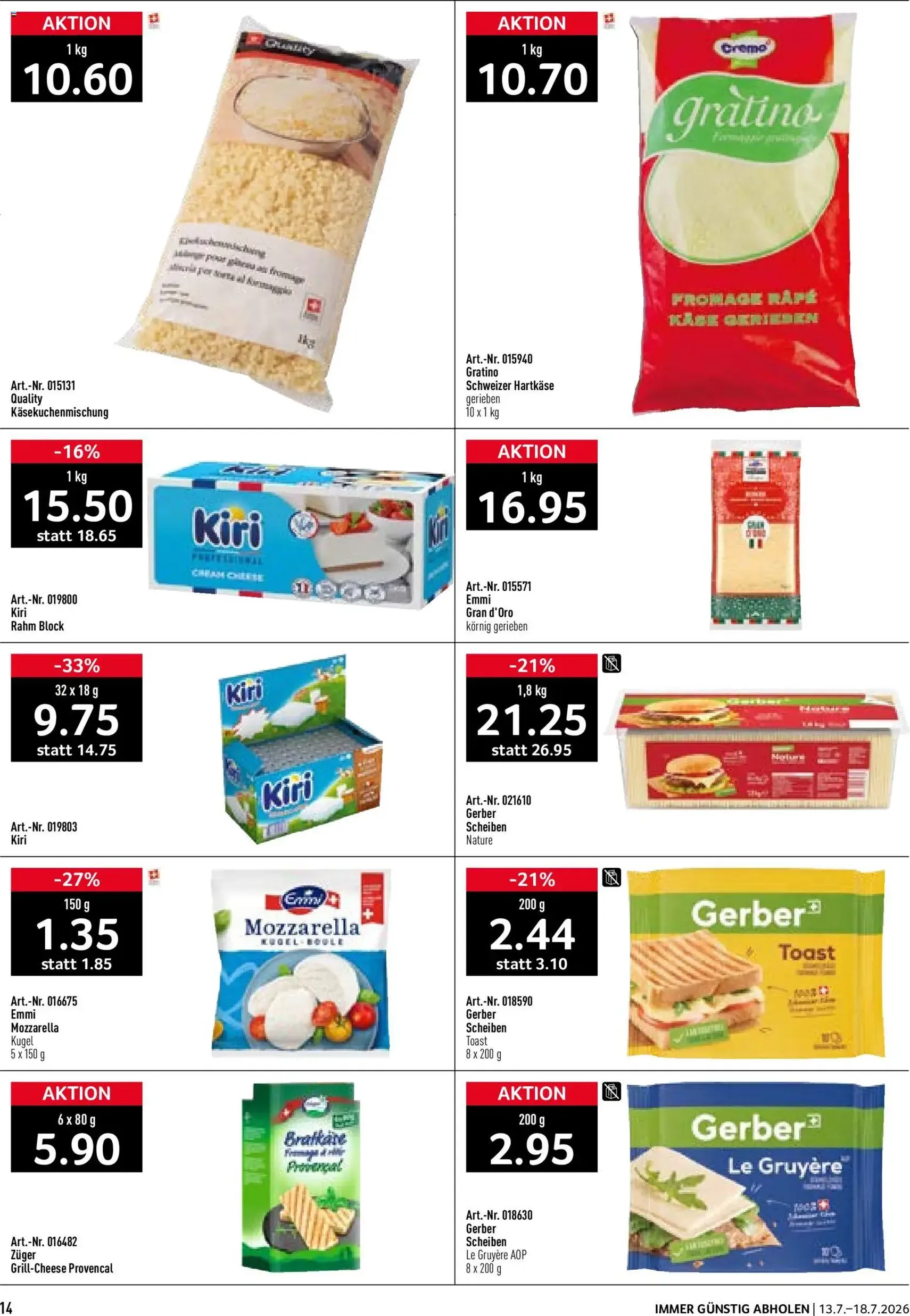Prodega aktionen - Gültiger Prospekt ab 13.07.2026, Seite 14 von insgesamt 36