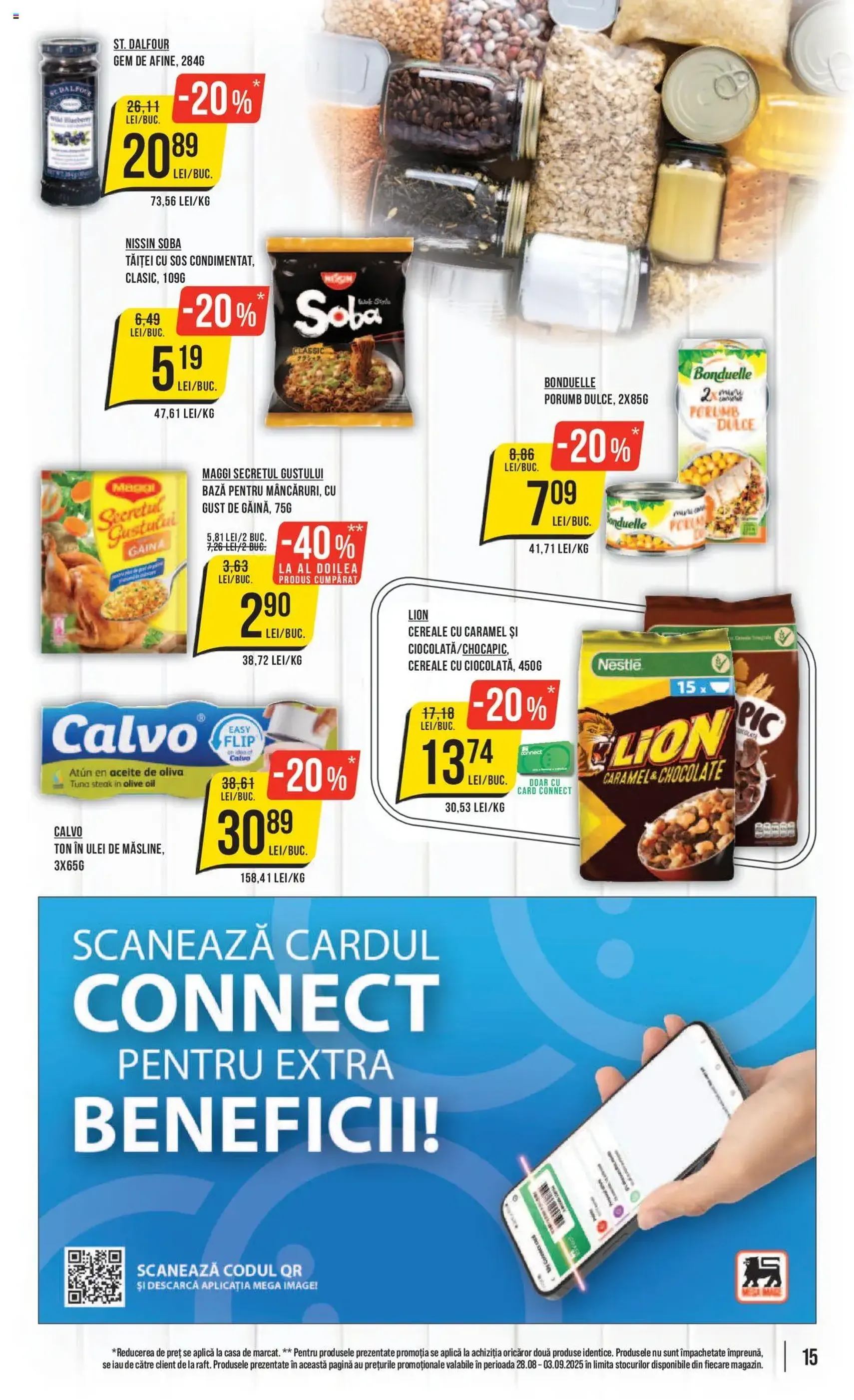 Catalog Mega Image - cataloage valabile începând cu 28.08.2025 pagina 15 din 24 Catalog Mega Image - cataloage valabile începând cu 28.08.2025 pagina 15 din 24