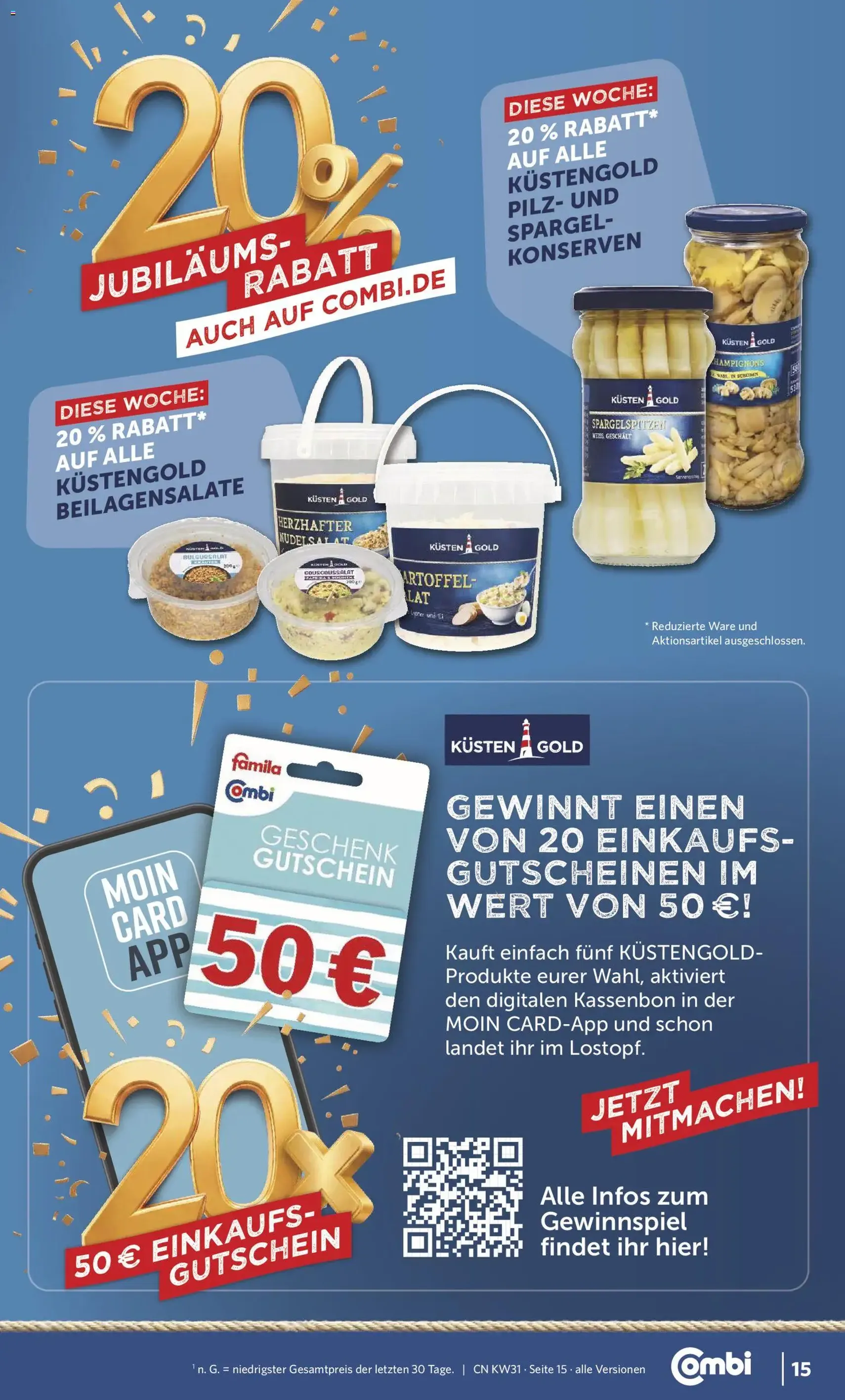 Combi Prospekt - Gültiger Prospekt ab 27.07.2026, Seite 15 von insgesamt 33