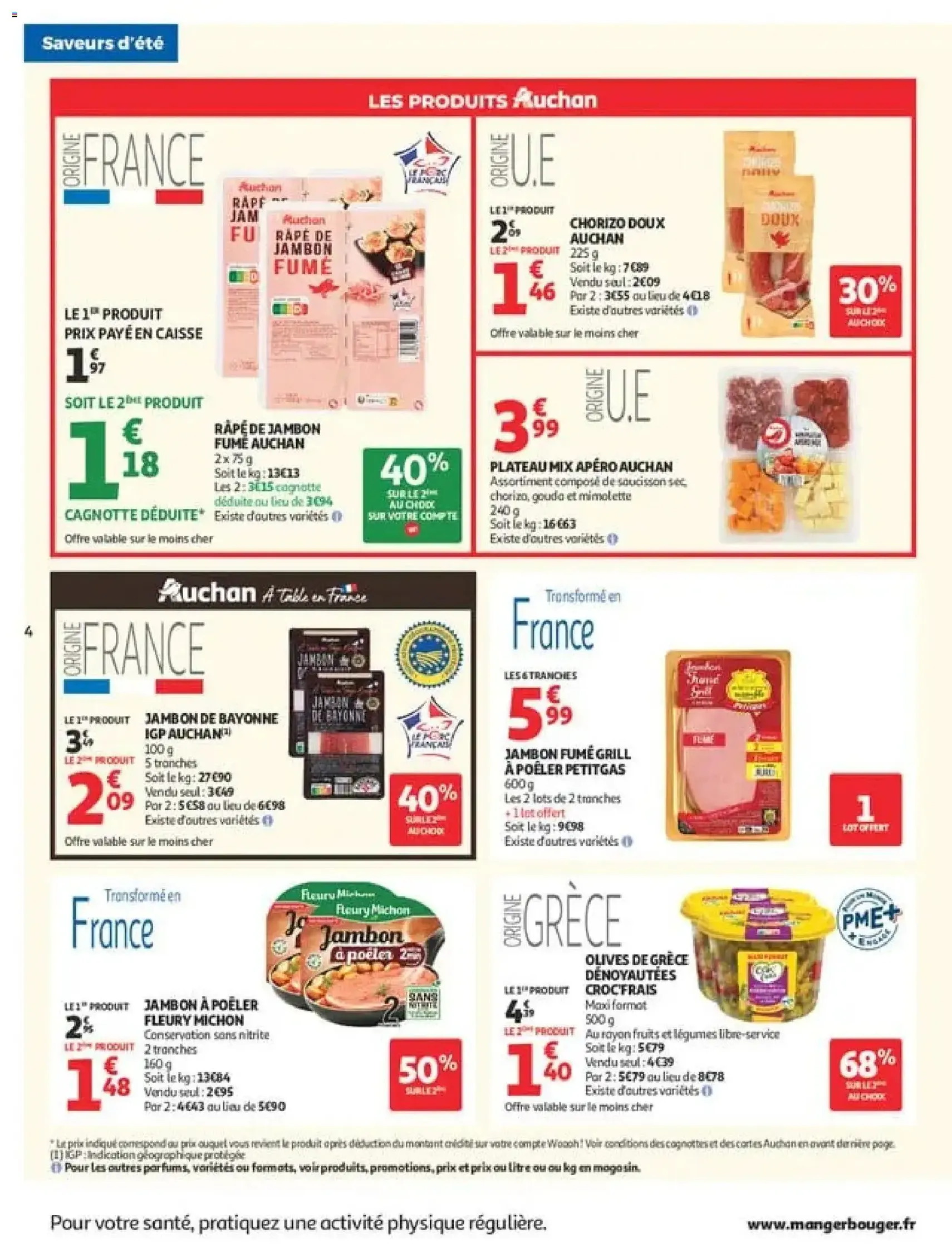 Auchan prospectus - brochure valable à partir du 28/07/2026, page 4 sur 54