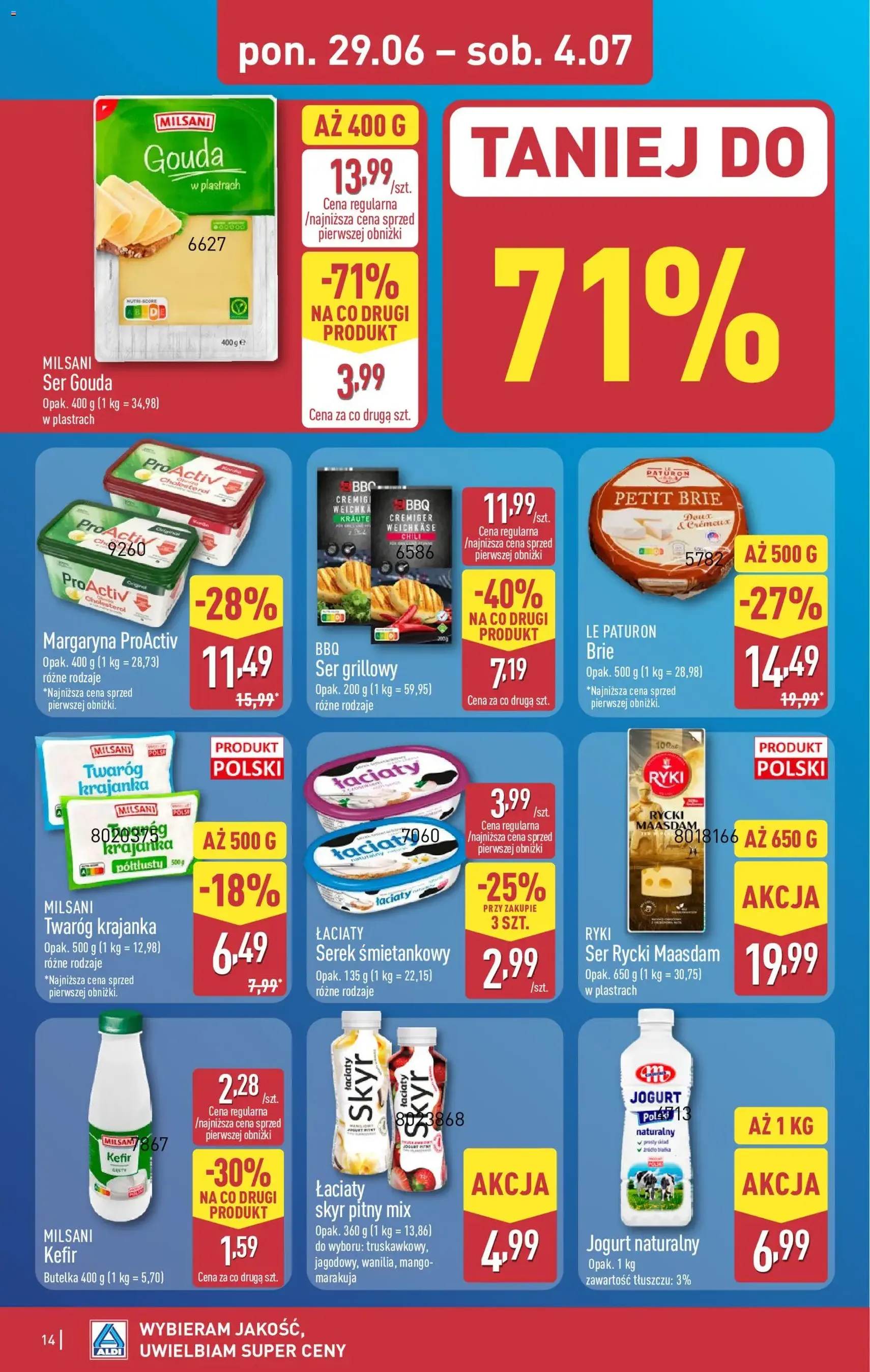 Aldi gazetka - ważny gazetka od 29.06.2026 strona 14 z 46