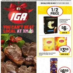 IGA Catalogue - Flyer preview valid from 26/11/2025