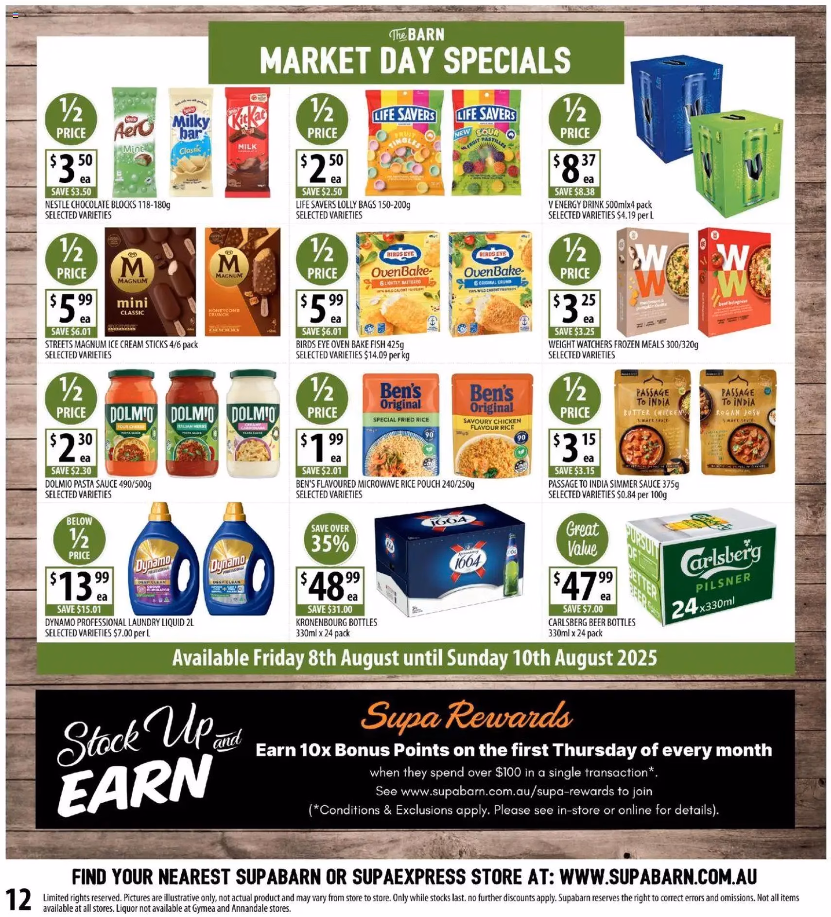 Supabarn Catalogue - valid flyer from 06/08/2025, page 12 of 12 Supabarn Catalogue - valid flyer from 06/08/2025, page 12 of 12