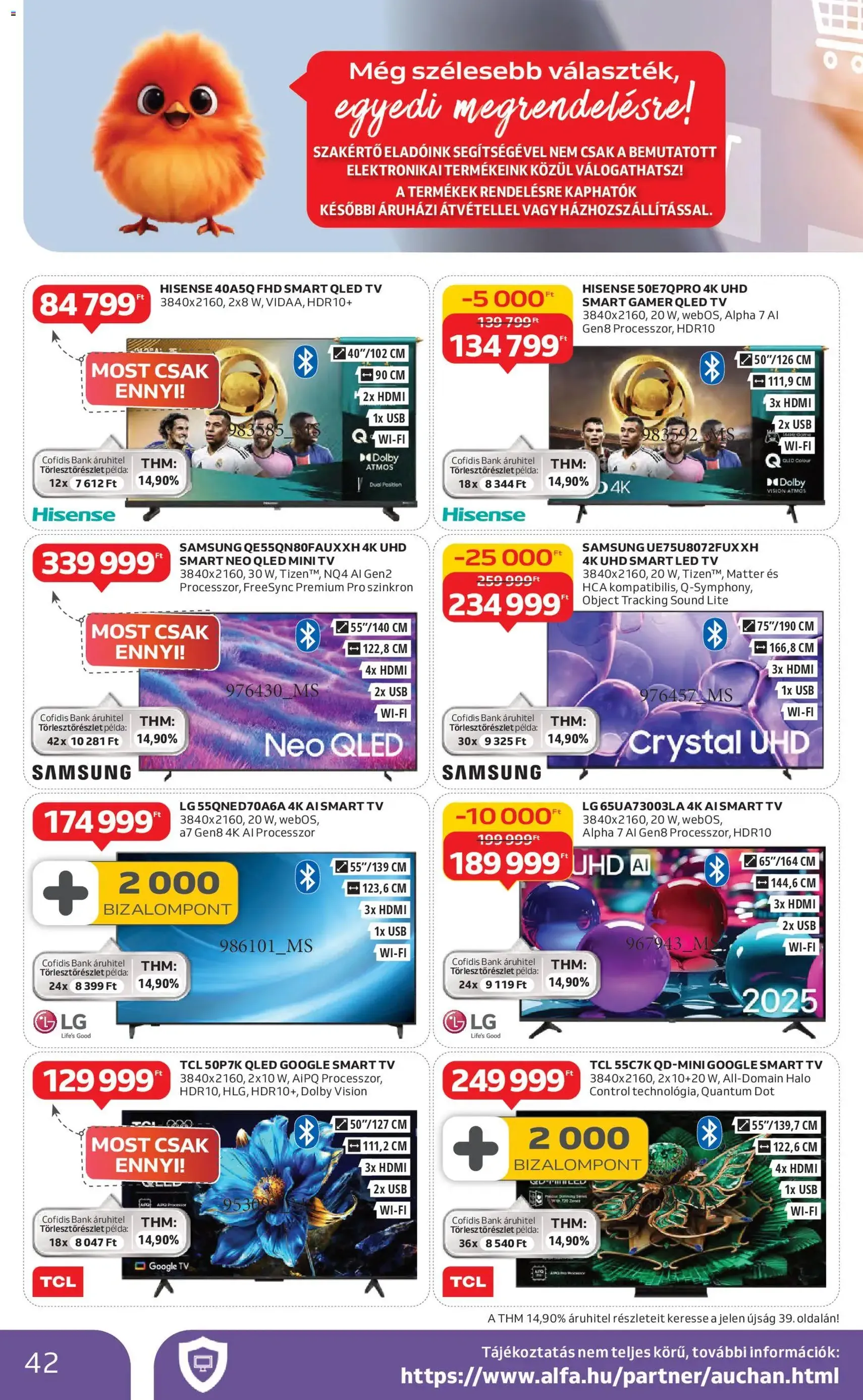 Auchan Akciós újság - 2026.01.22. érvényes szórólap 42 oldal 44 oldalból