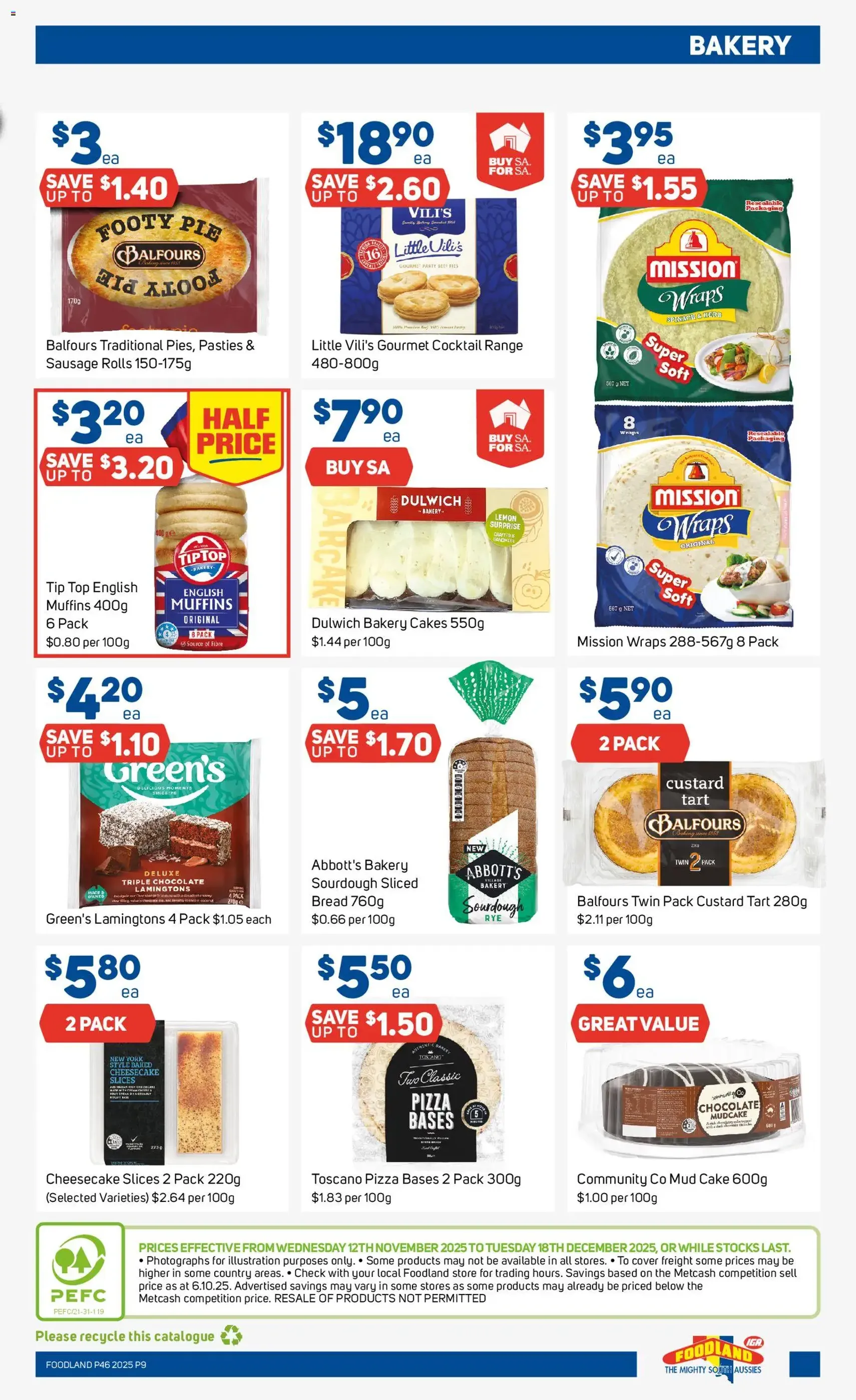 Foodland Catalogue - valid flyer from 12/11/2025, page 9 of 32