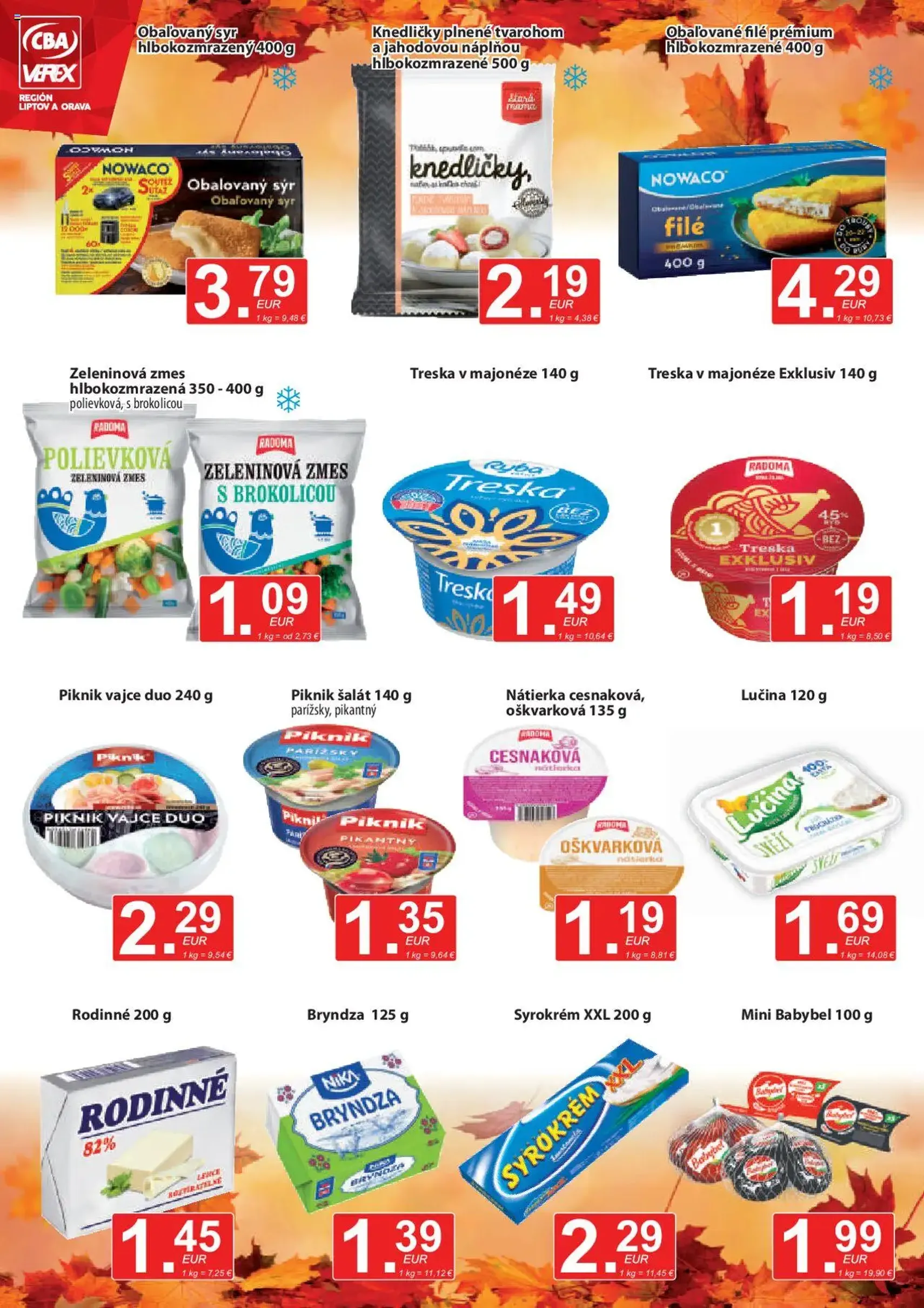 CBA Verex leták - platný leták od 16.10.2025 strana 4 z 12 CBA Verex leták - platný leták od 16.10.2025 strana 4 z 12