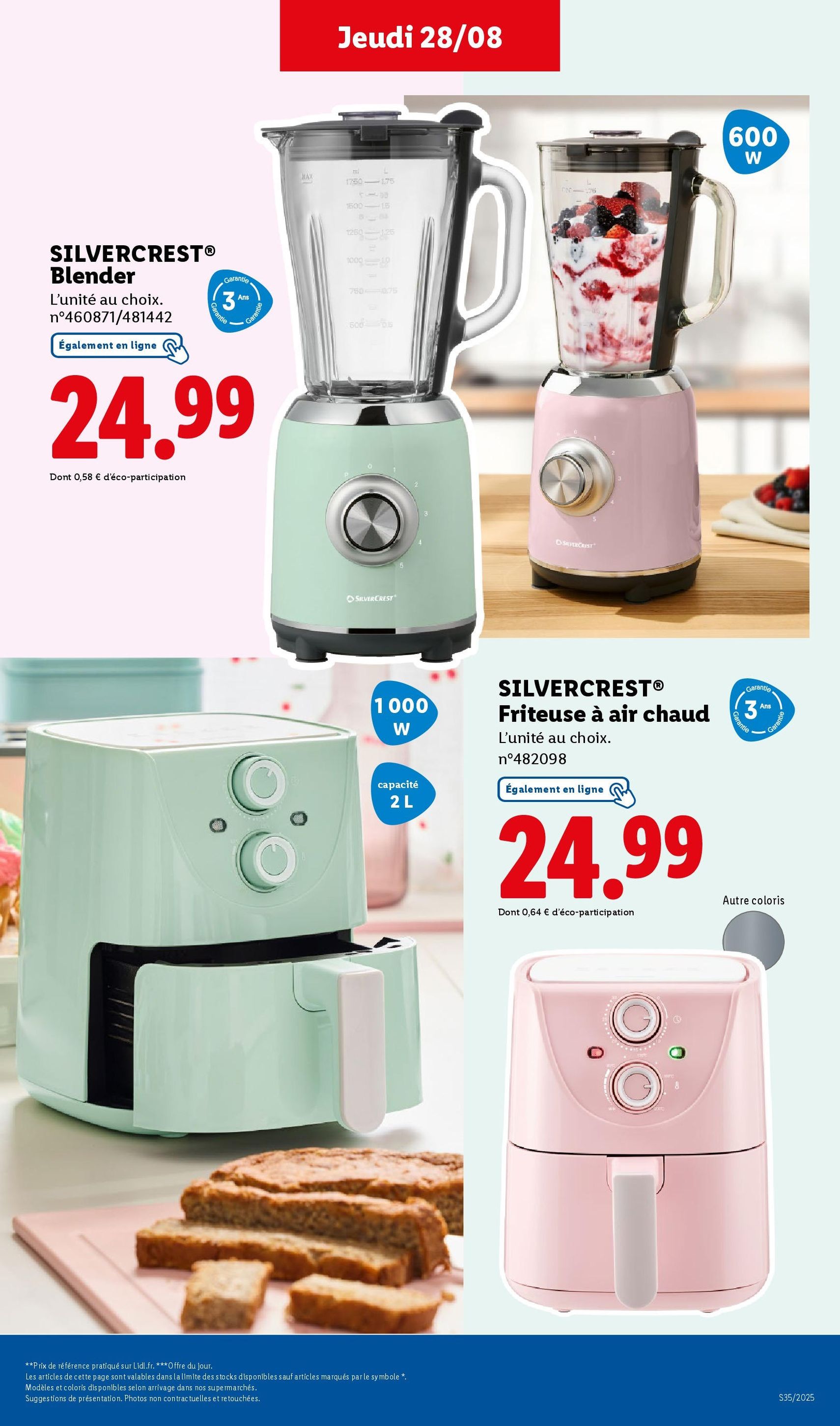 LIDL catalogue semaine 35 - brochure valable à partir du 28/08/2025, page 40 sur 73 LIDL catalogue semaine 35 - brochure valable à partir du 28/08/2025, page 40 sur 73