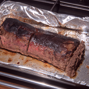 Previsualización de la receta Receta de milanesa al estilo argentino de carne al horno