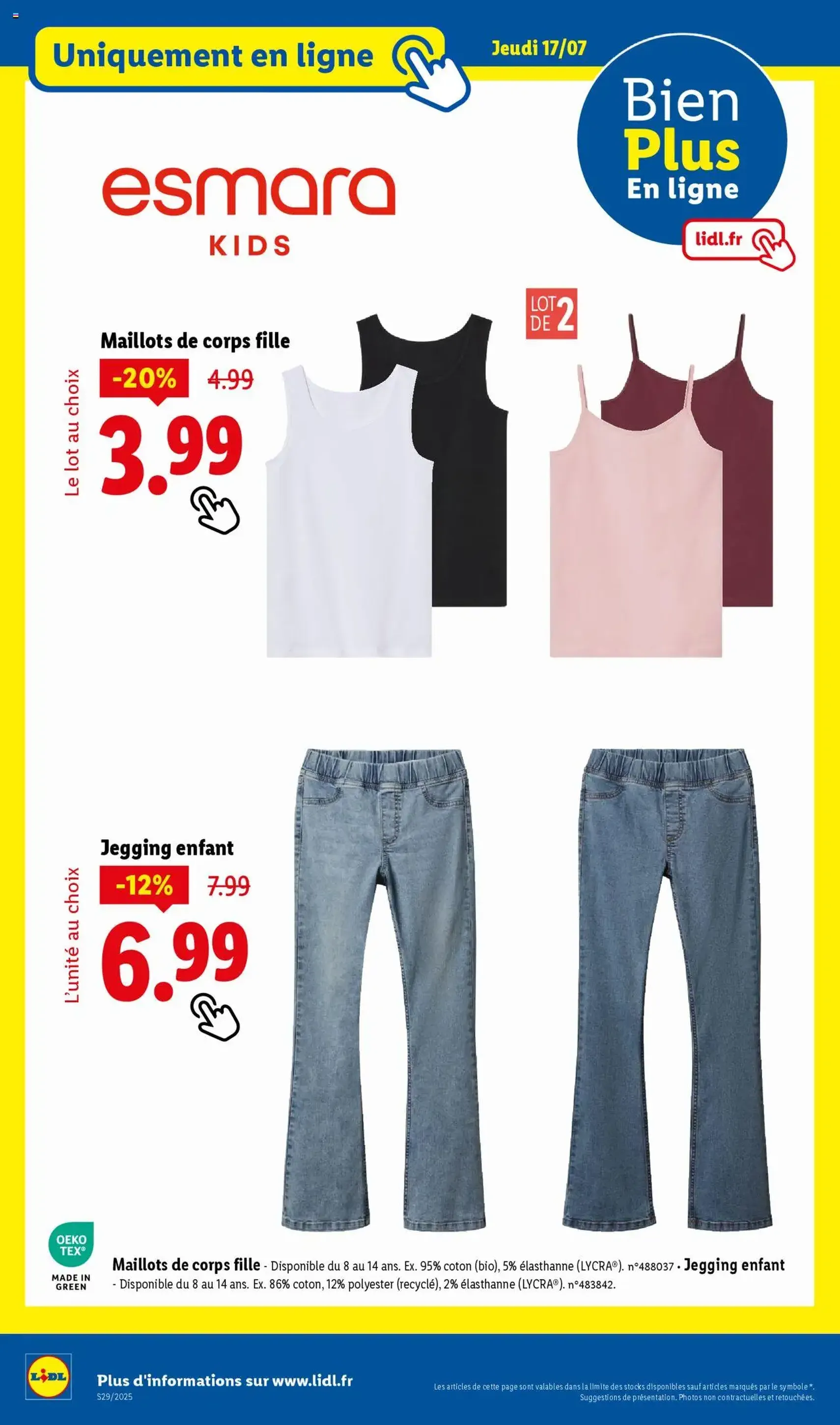 LIDL catalogue semaine 28 - brochure valable à partir du 17/07/2025, page 54 sur 82 LIDL catalogue semaine 28 - brochure valable à partir du 17/07/2025, page 54 sur 82