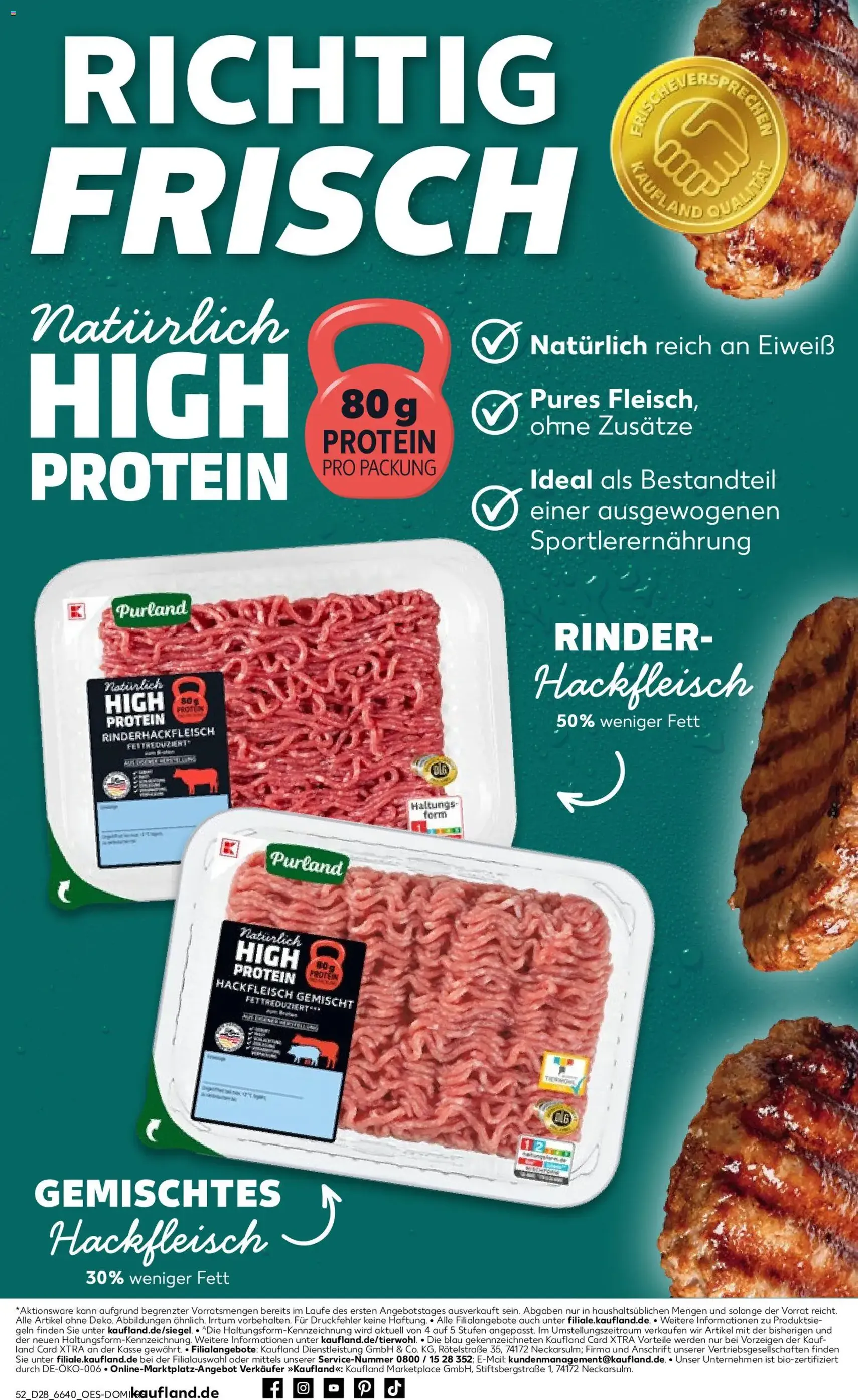 Kaufland Prospekt - Gültiger Prospekt ab 09.07.2026, Seite 52 von insgesamt 52