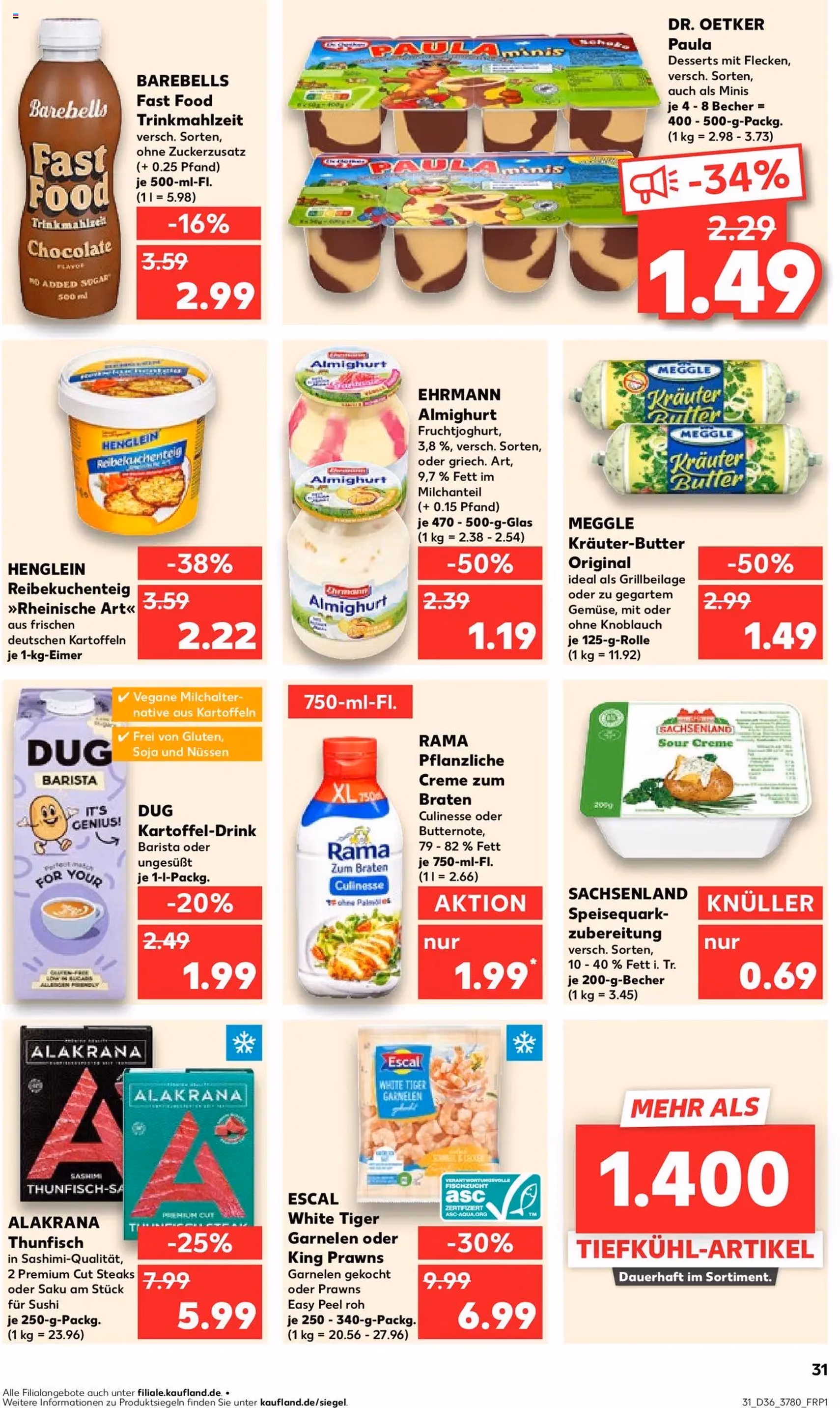 Kaufland Prospekt - Gültiger Prospekt ab 04.09.2025, Seite 31 von insgesamt 64 Kaufland Prospekt - Gültiger Prospekt ab 04.09.2025, Seite 31 von insgesamt 64