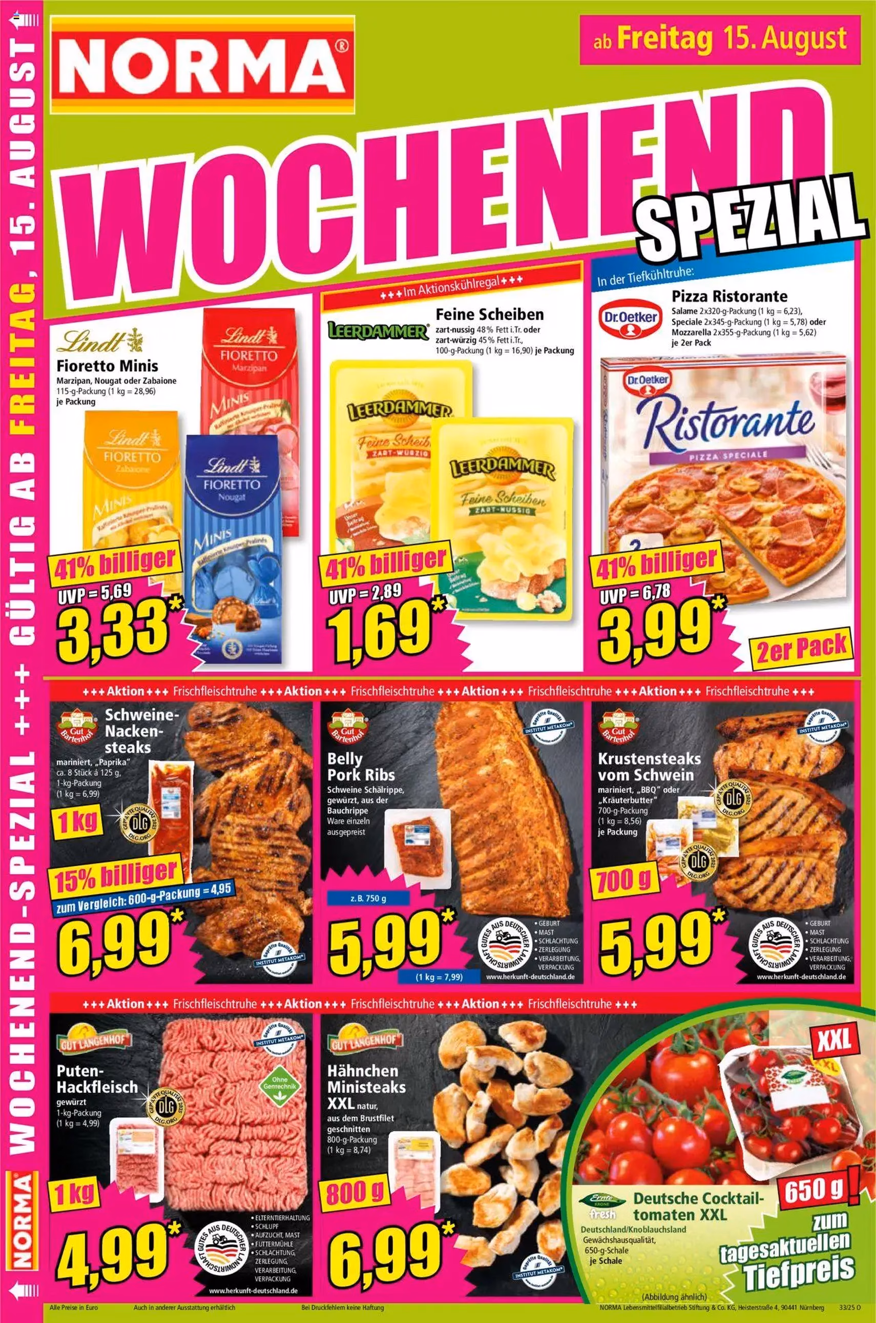 Norma Prospekt - Gültiger Prospekt ab 11.08.2025, Seite 16 von insgesamt 18 Norma Prospekt - Gültiger Prospekt ab 11.08.2025, Seite 16 von insgesamt 18