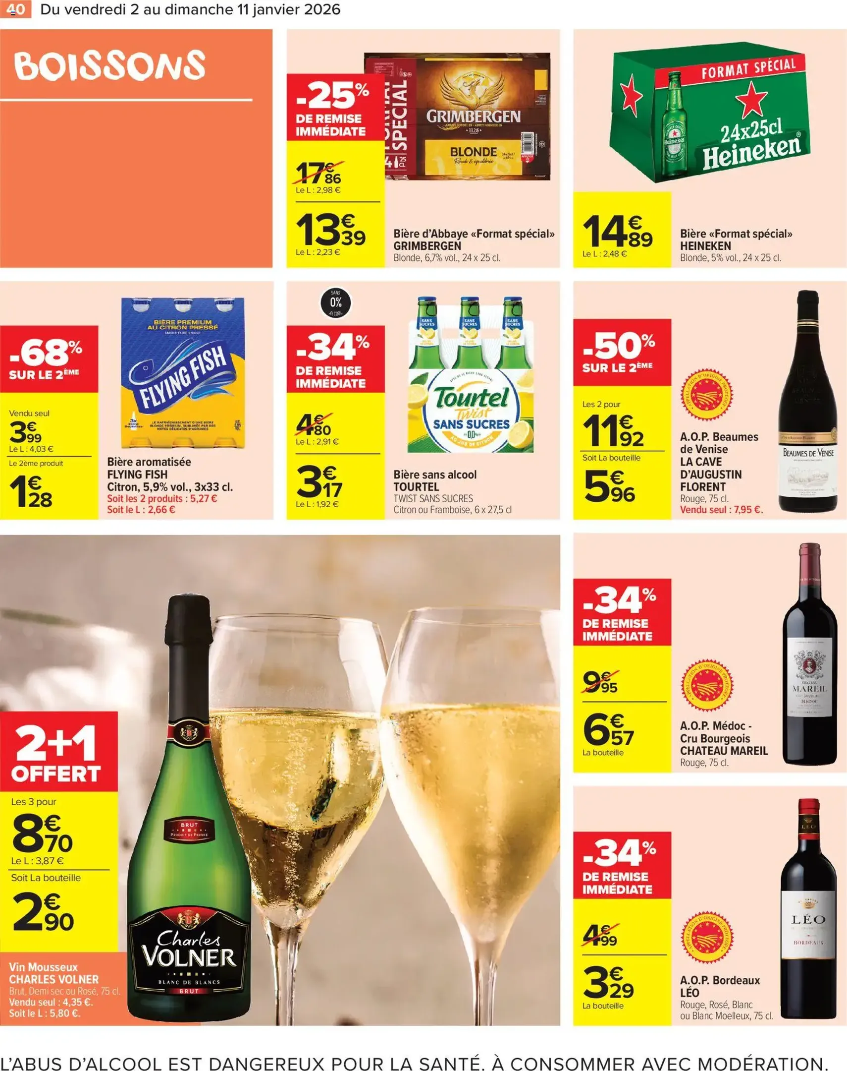 Carrefour Market catalogue semaine 1 - brochure valable à partir du 02/01/2026, page 42 sur 64