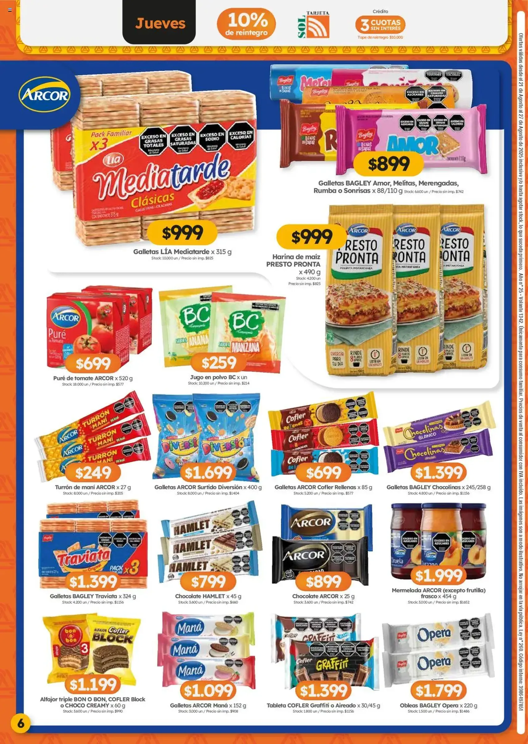Cordiez ofertas - folleto válido desde 31/07/2025 página 6 de 8