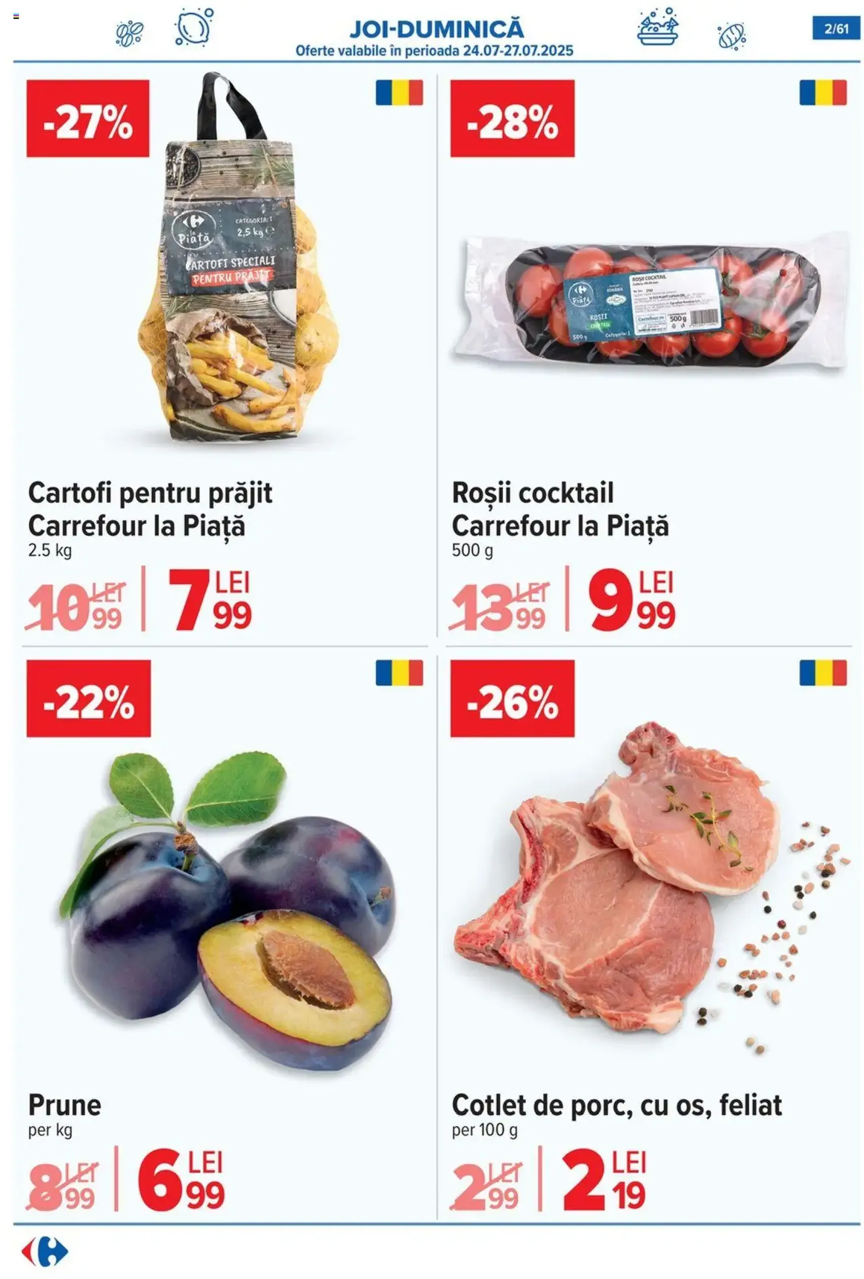 Catalog Carrefour - cataloage valabile începând cu 30.07.2025 pagina 3 din 62 Catalog Carrefour - cataloage valabile începând cu 30.07.2025 pagina 3 din 62