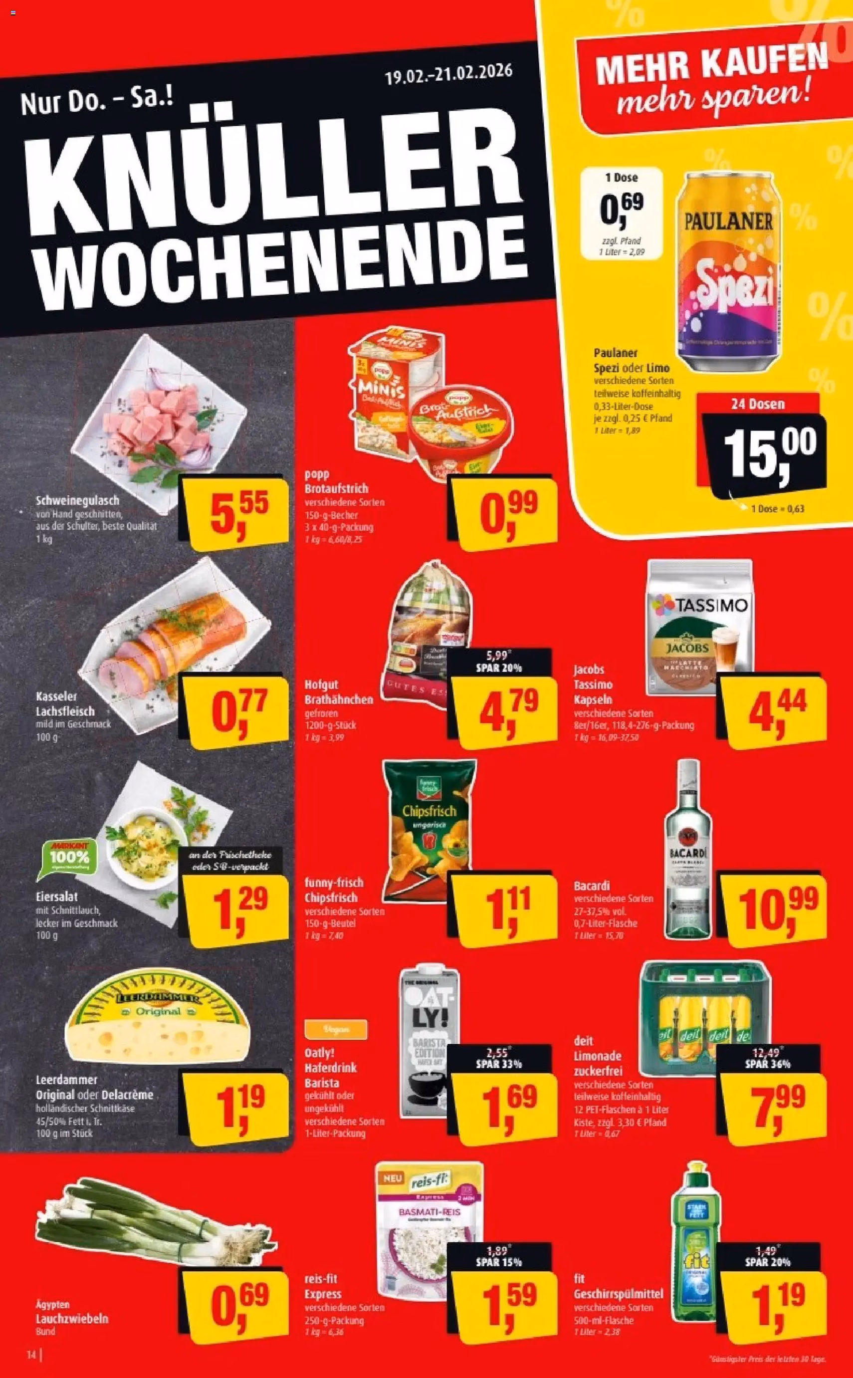 Markant Prospekt - Gültiger Prospekt ab 16.02.2026, Seite 14 von insgesamt 14