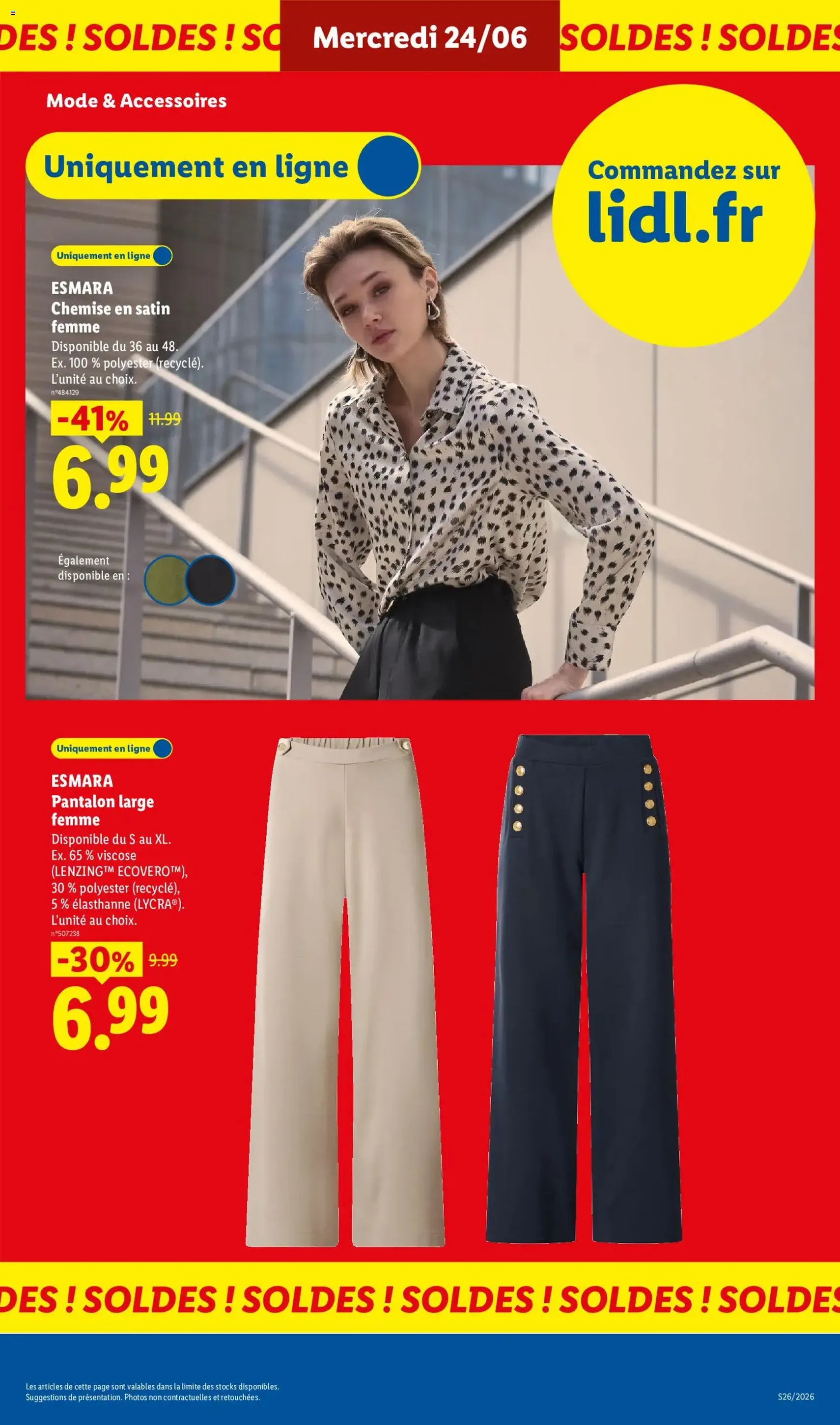 LIDL catalogue - brochure valable à partir du 25/06/2026, page 41 sur 72