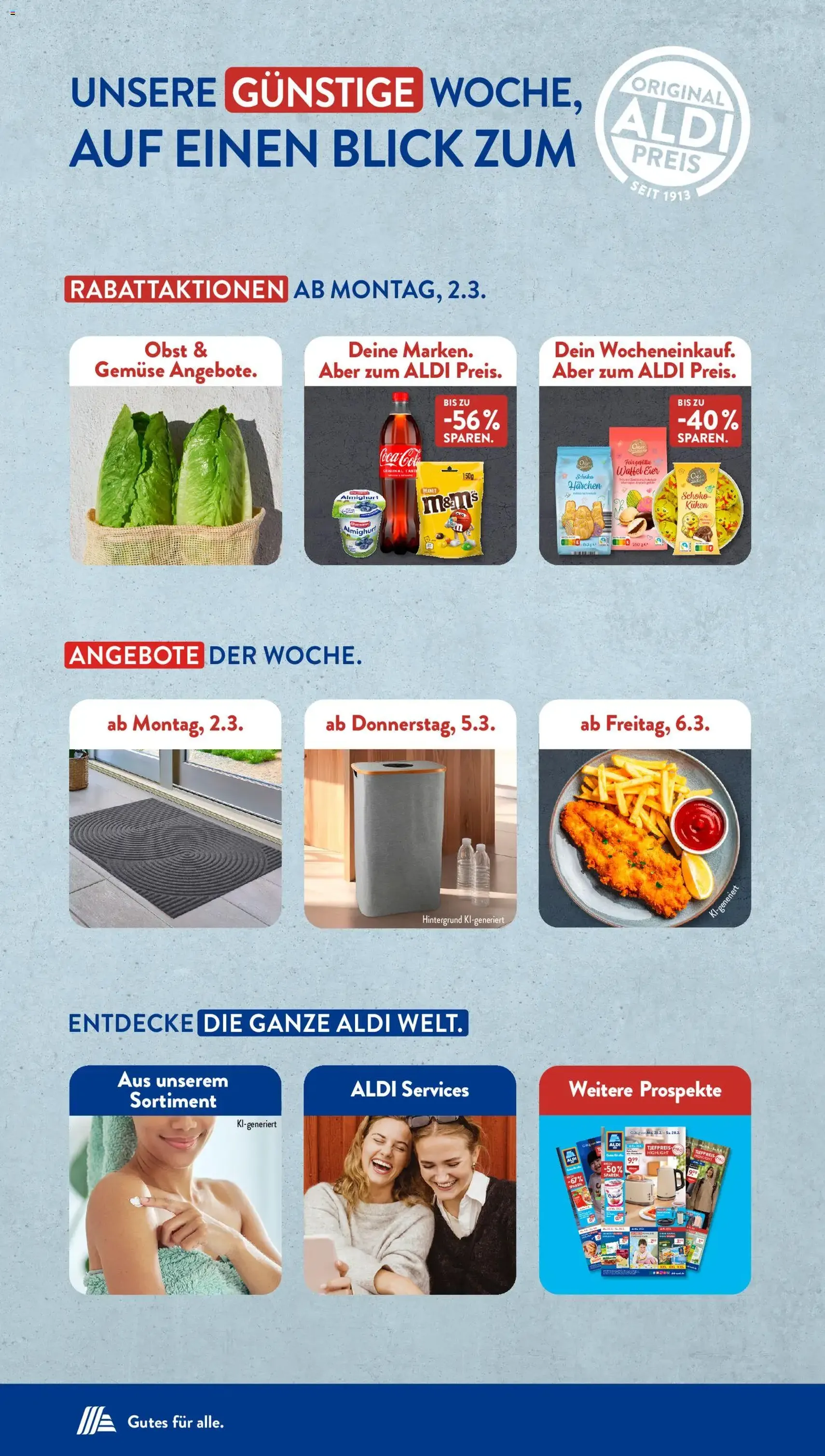 Aldi Süd Prospekt - Gültiger Prospekt ab 02.03.2026, Seite 2 von insgesamt 36