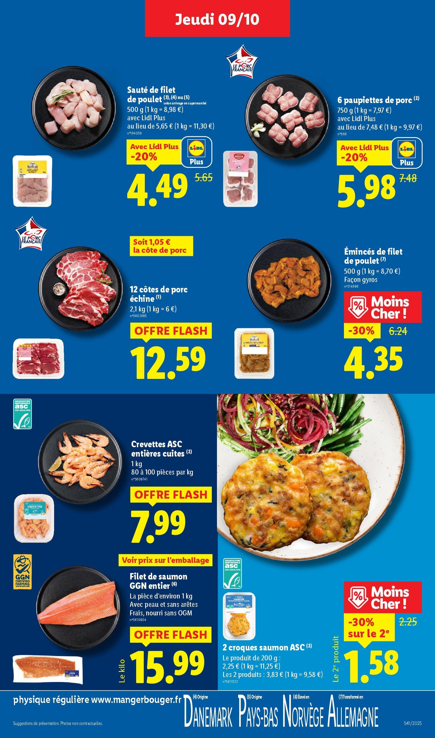LIDL catalogue semaine 41 - brochure valable à partir du 09/10/2025, page 9 sur 73