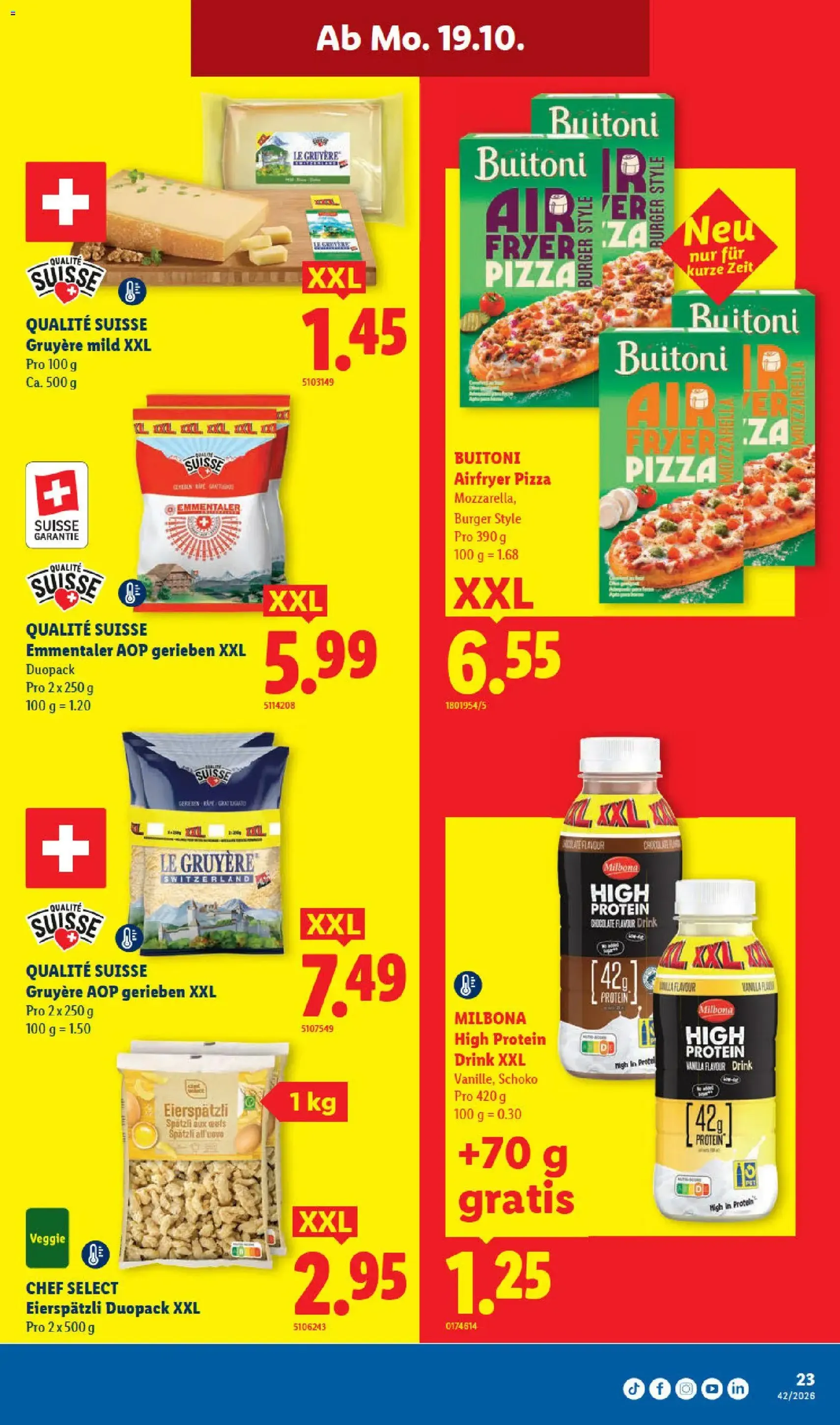 Lidl aktionen - Gültiger Prospekt ab 15.10.2026, Seite 23 von insgesamt 40