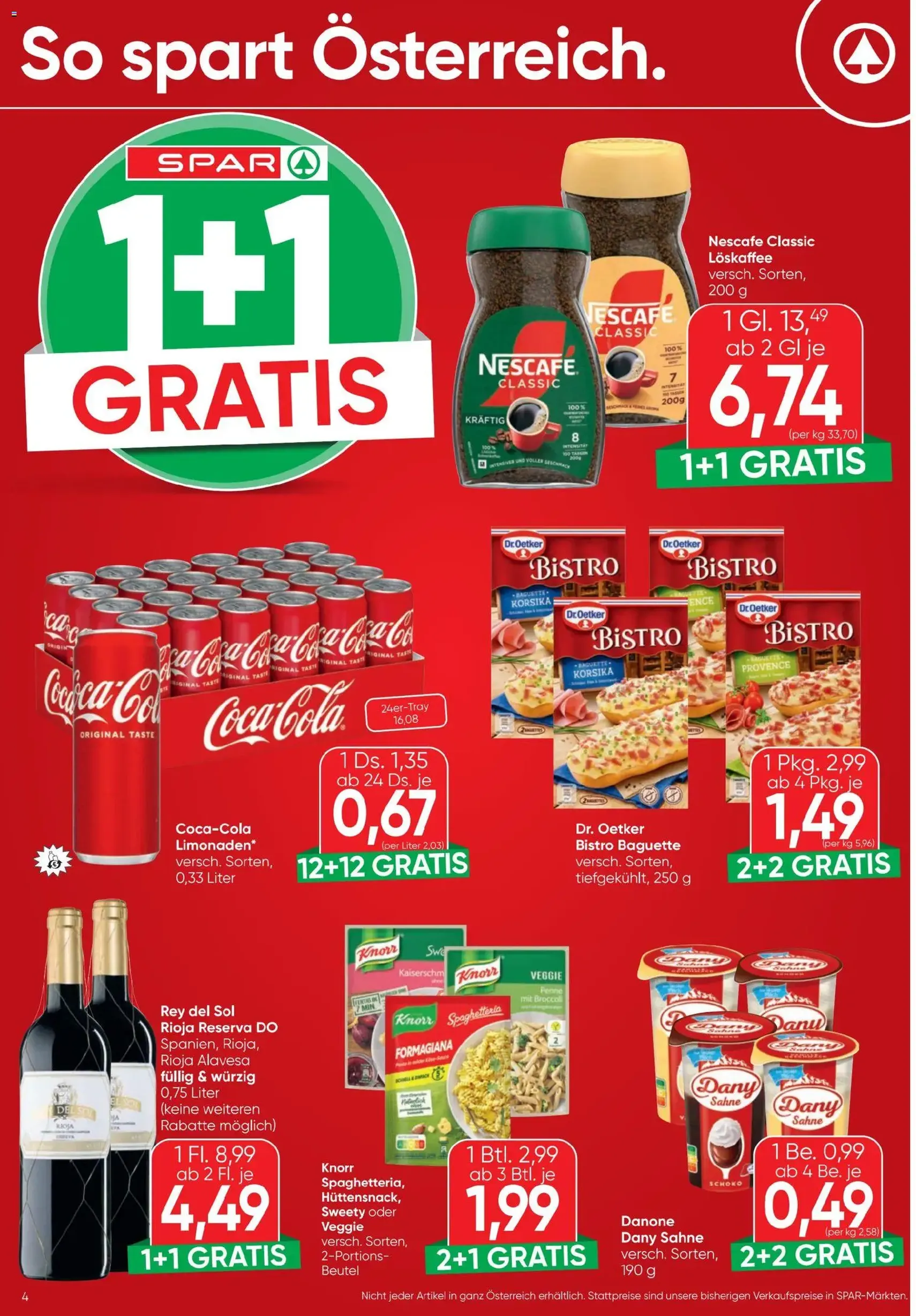 Spar Flugblatt - Gültiger Prospekt ab 27.11.2025, Seite 4 von insgesamt 16