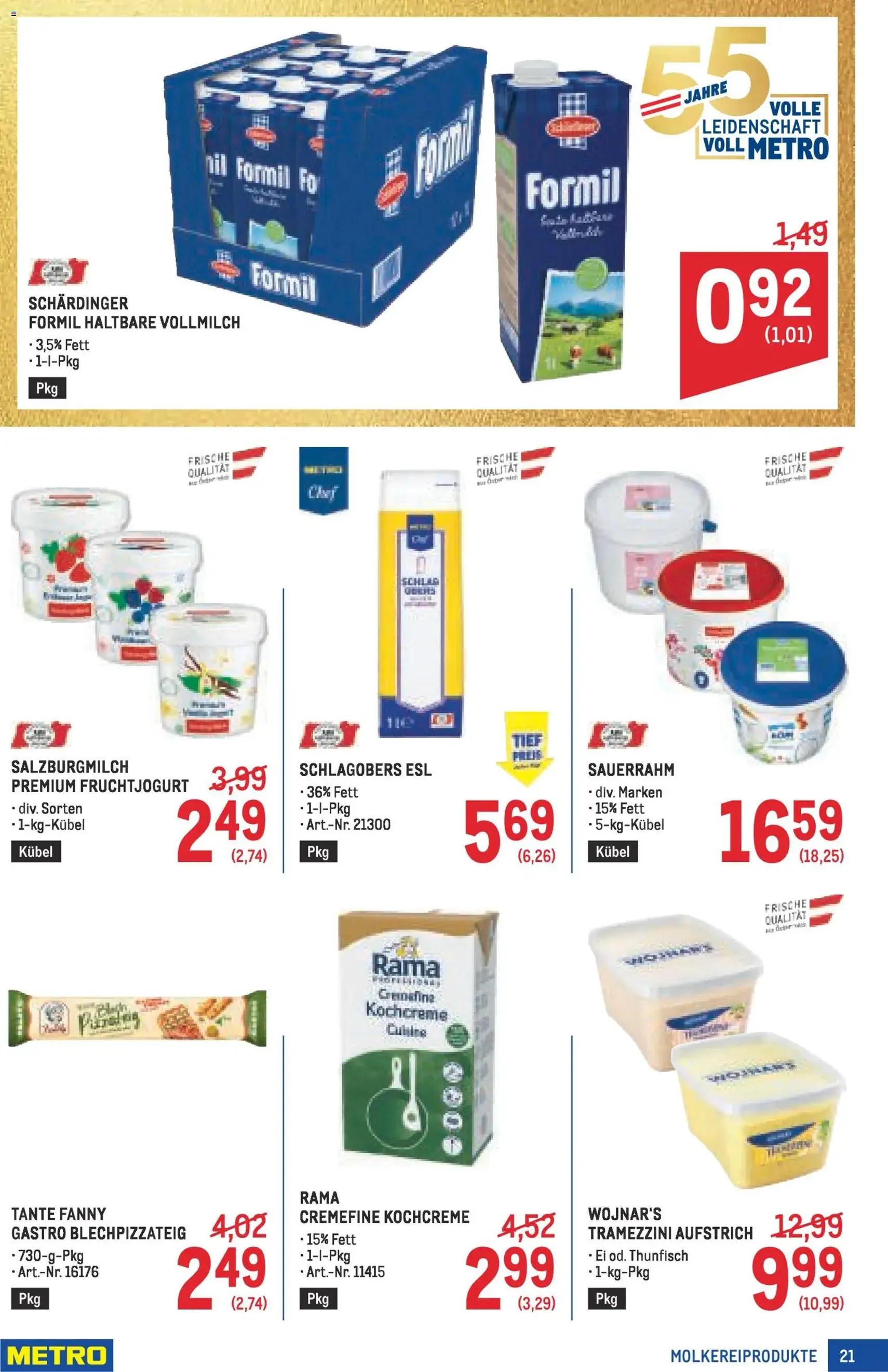 Metro angebote Profi - Gültiger Prospekt ab 05.03.2026, Seite 21 von insgesamt 72
