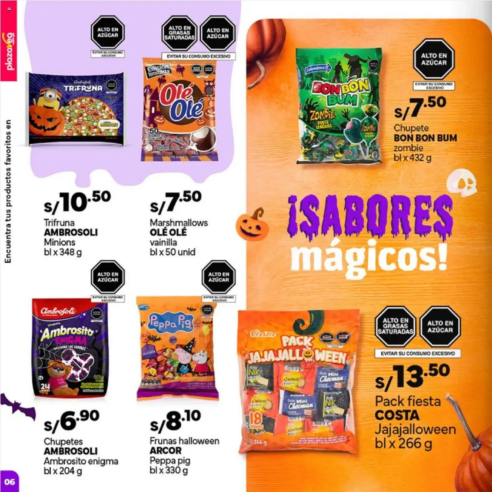 Plaza Vea - Diptico Veaween - folleto válido desde 13/10/2025 página 6 de 14 Plaza Vea - Diptico Veaween - folleto válido desde 13/10/2025 página 6 de 14