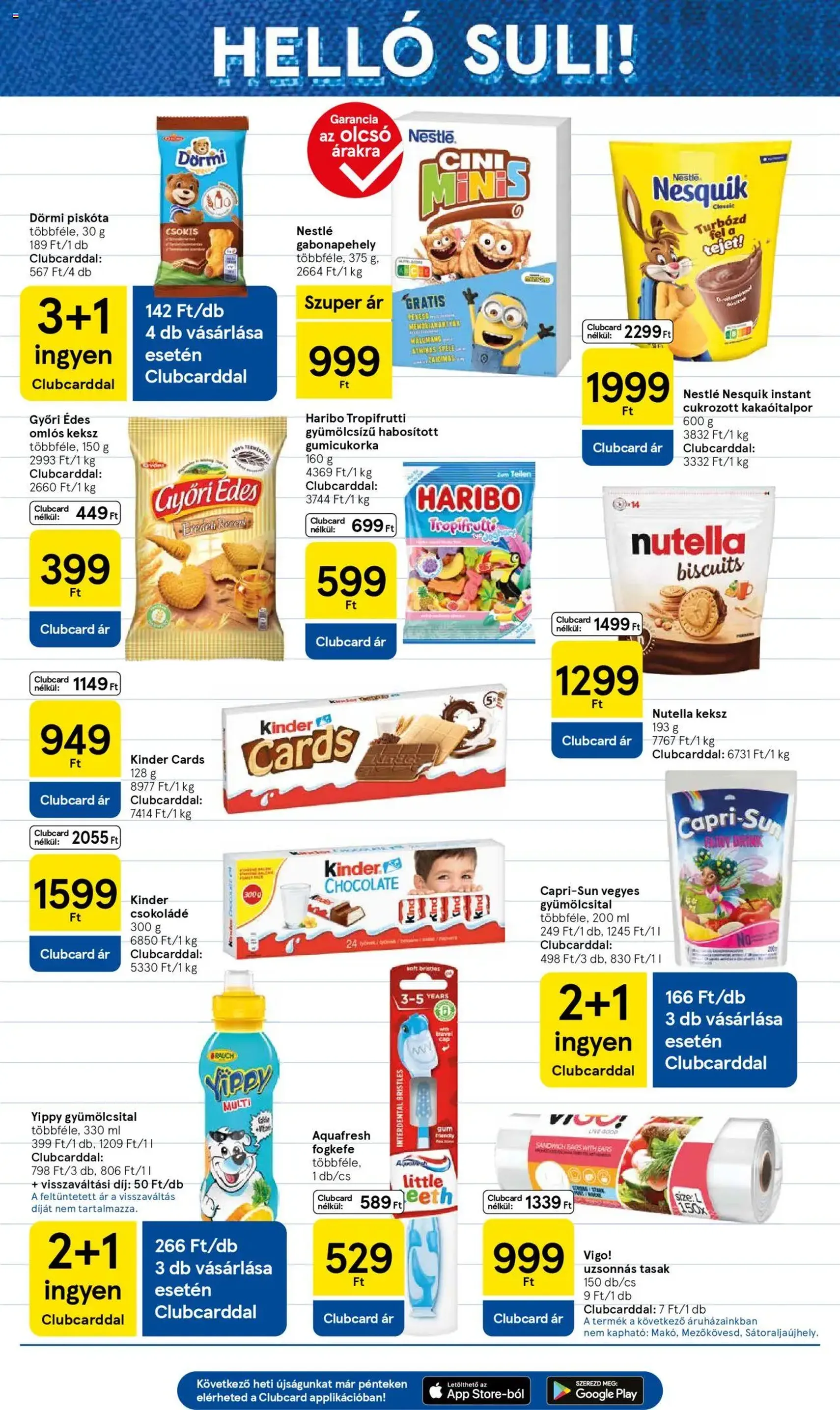 Tesco Hipermarket - Akciós újság - 2025.08.14. érvényes szórólap 13 oldal 32 oldalból
