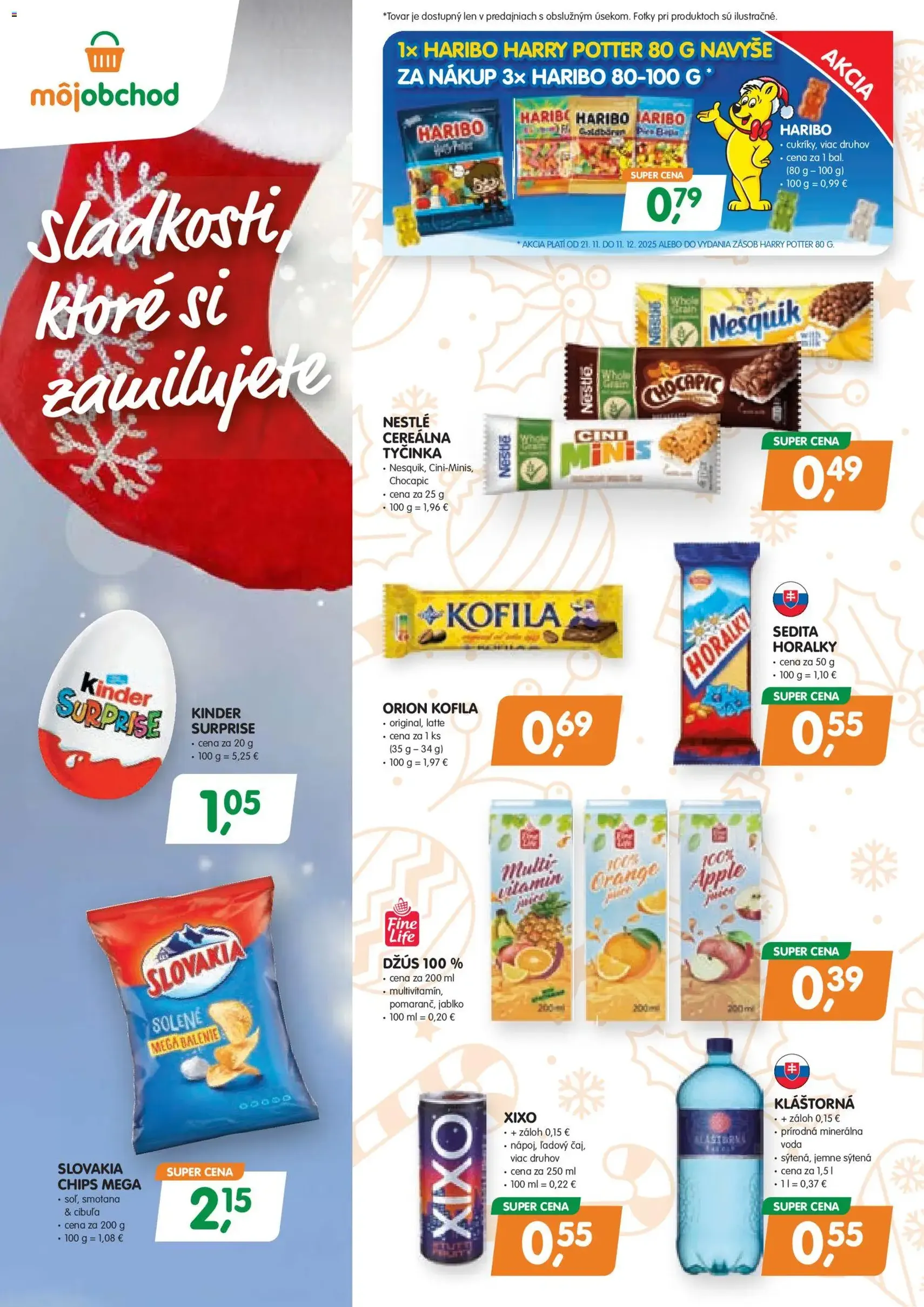 Môj obchod leták - platný leták od 21.11.2025 strana 2 z 6