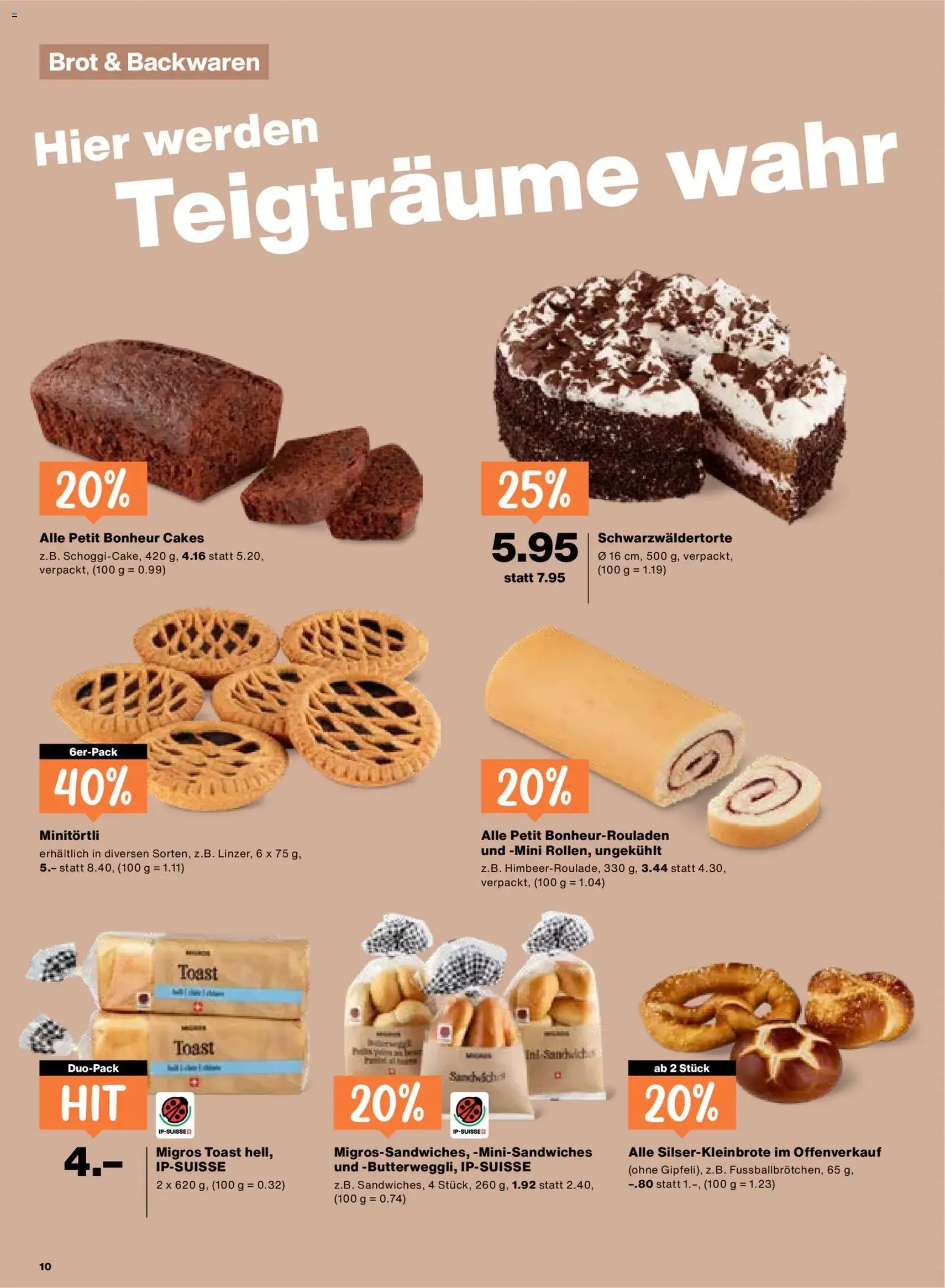 Migros aktionen - Gültiger Prospekt ab 29.10.2026, Seite 10 von insgesamt 24