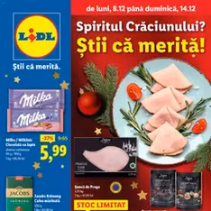 Catalog Lidl - previzualizare cataloage valabilă începând cu 08.12.2025