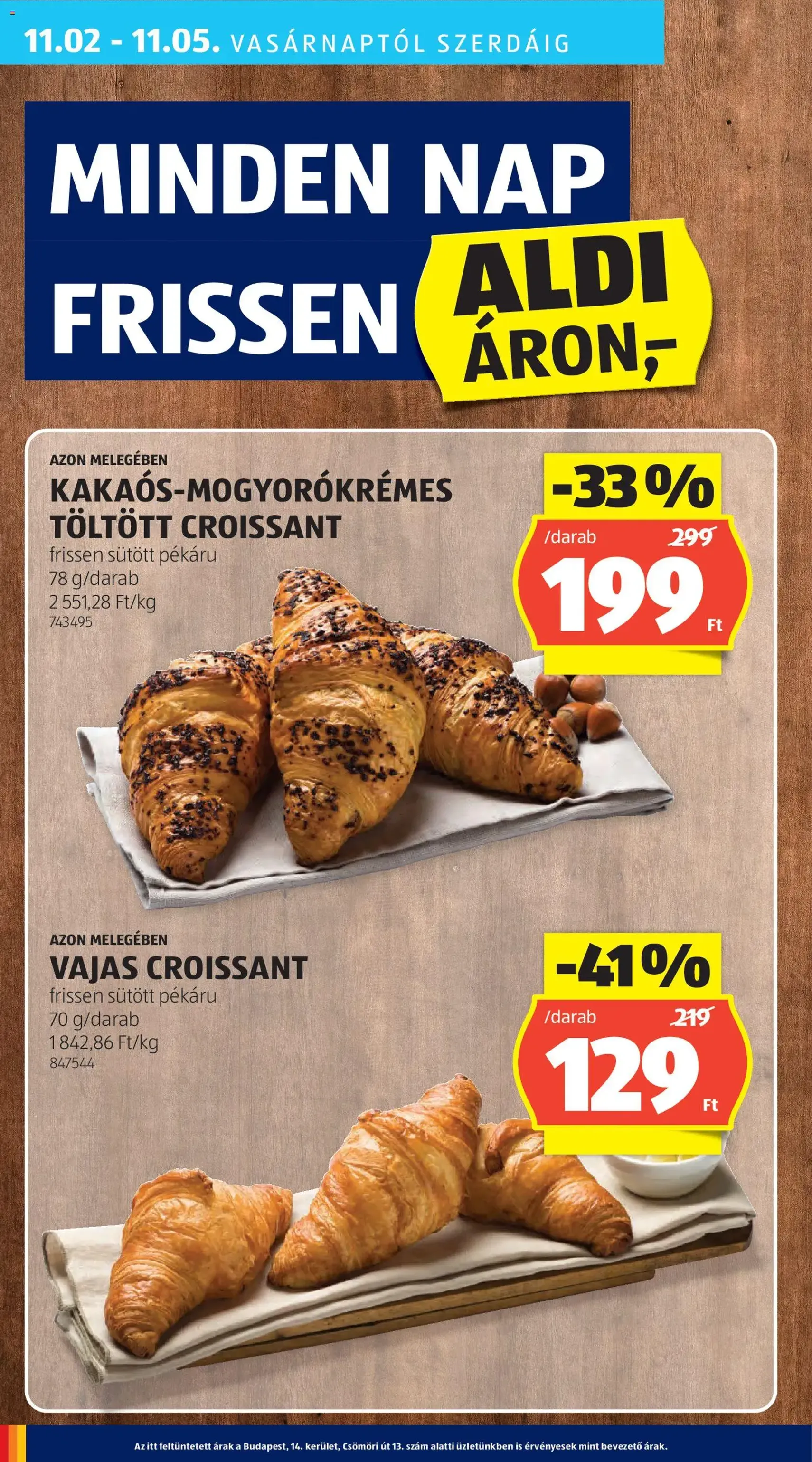 Aldi Akciós újság - 2025.10.30. érvényes szórólap 38 oldal 55 oldalból Aldi Akciós újság - 2025.10.30. érvényes szórólap 38 oldal 55 oldalból