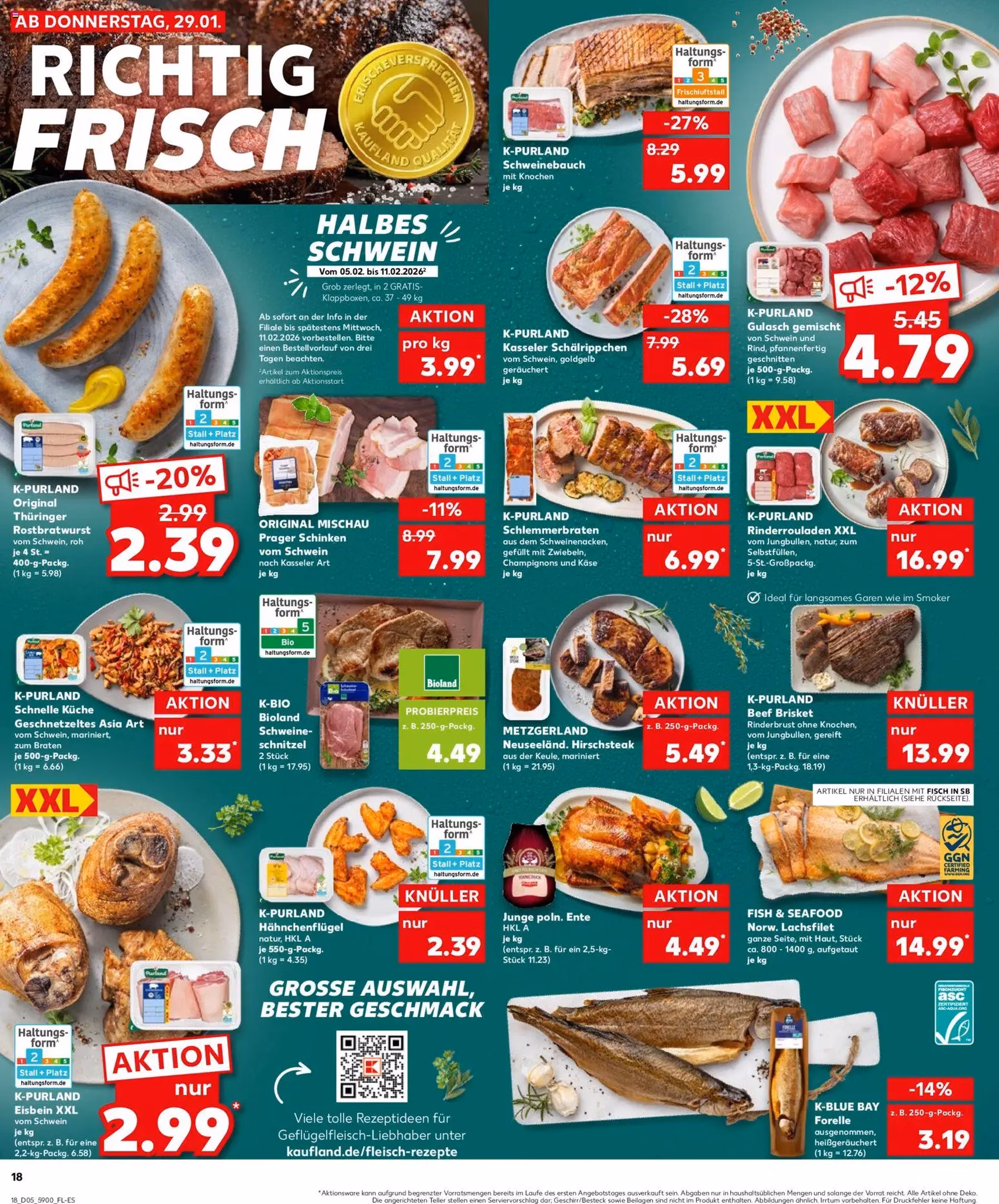 Kaufland Prospekt - Gültiger Prospekt ab 01.02.2026, Seite 18 von insgesamt 37
