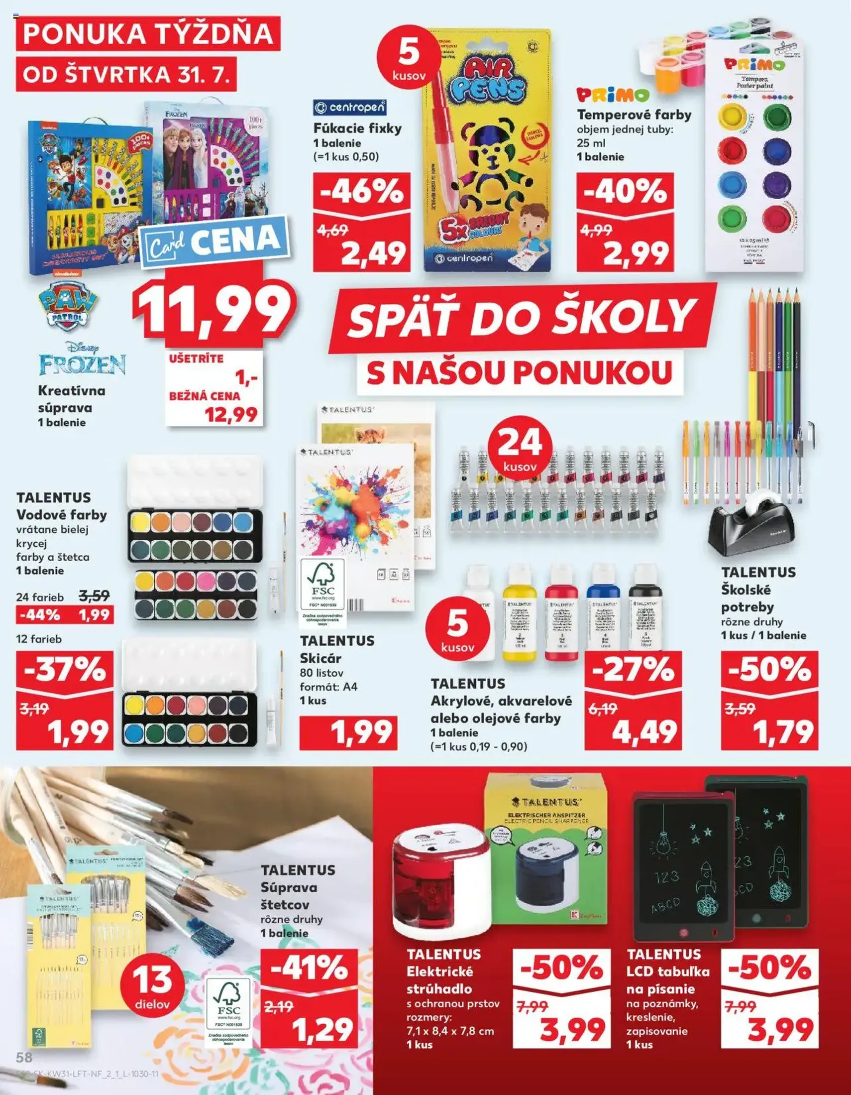Kaufland Bratislava-Dúbravka - platný leták od 31.07.2025 strana 58 z 76