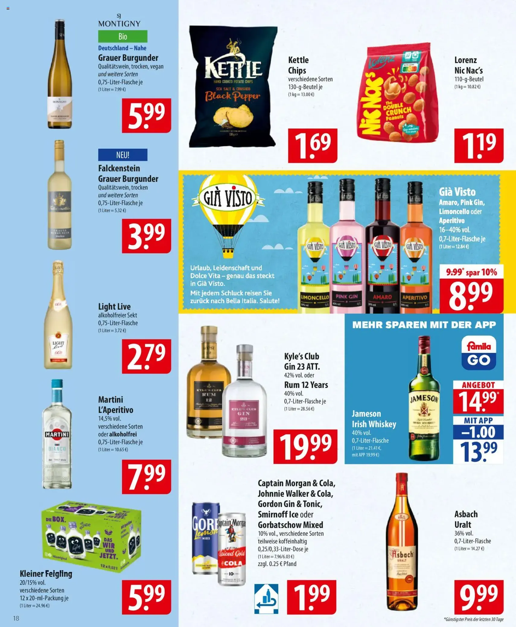 Famila Prospekt - Gültiger Prospekt ab 09.02.2026, Seite 18 von insgesamt 28