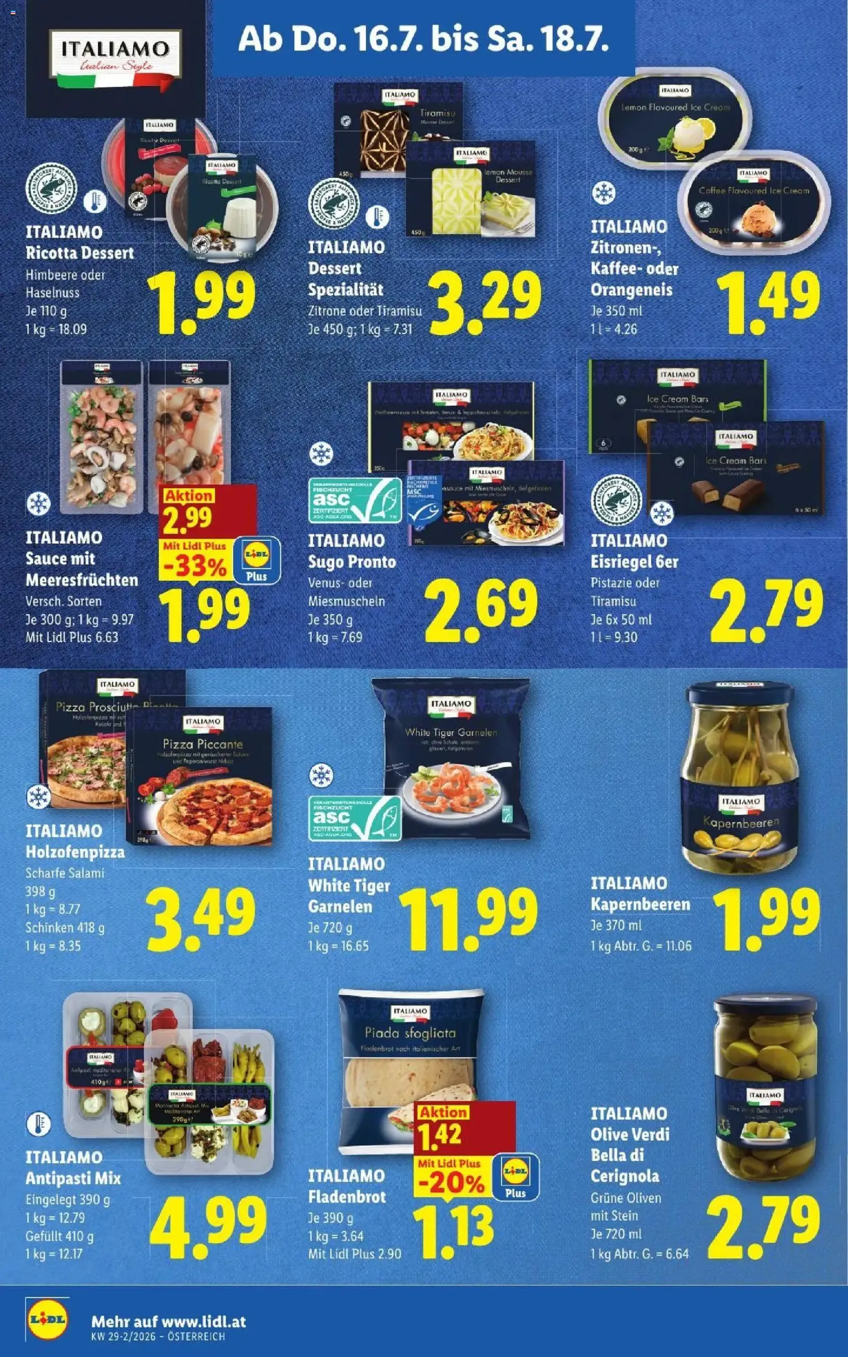 Lidl - Flugblatt - Gültiger Prospekt ab 16.07.2026, Seite 16 von insgesamt 54