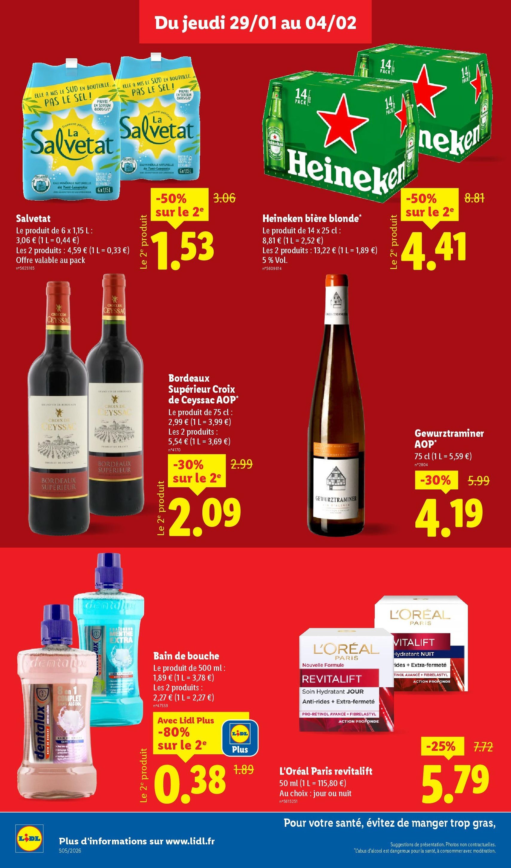 LIDL catalogue semaine 5 - brochure valable à partir du 29/01/2026, page 14 sur 75