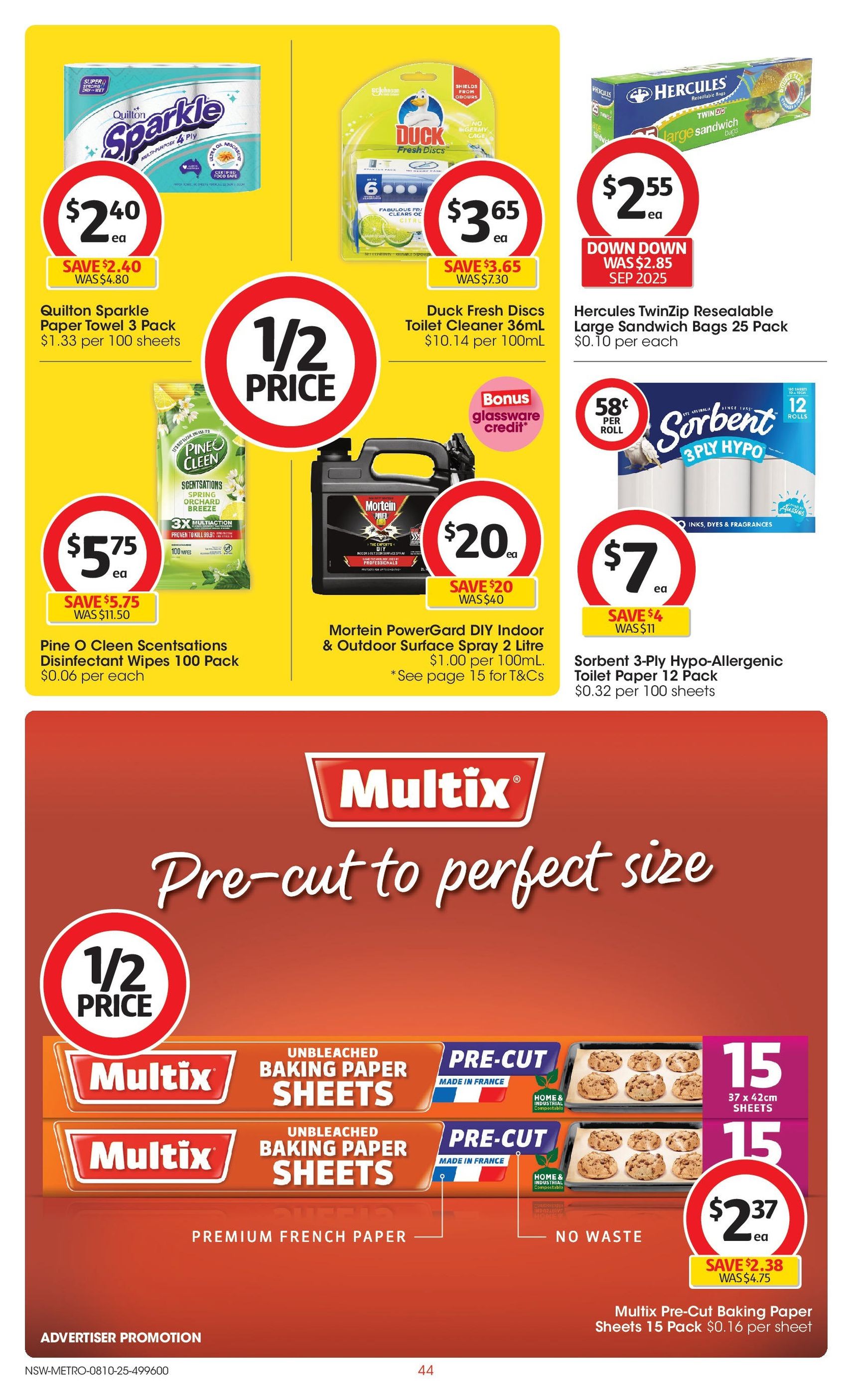 Coles Catalogue NSW - valid flyer from 08/10/2025, page 44 of 49