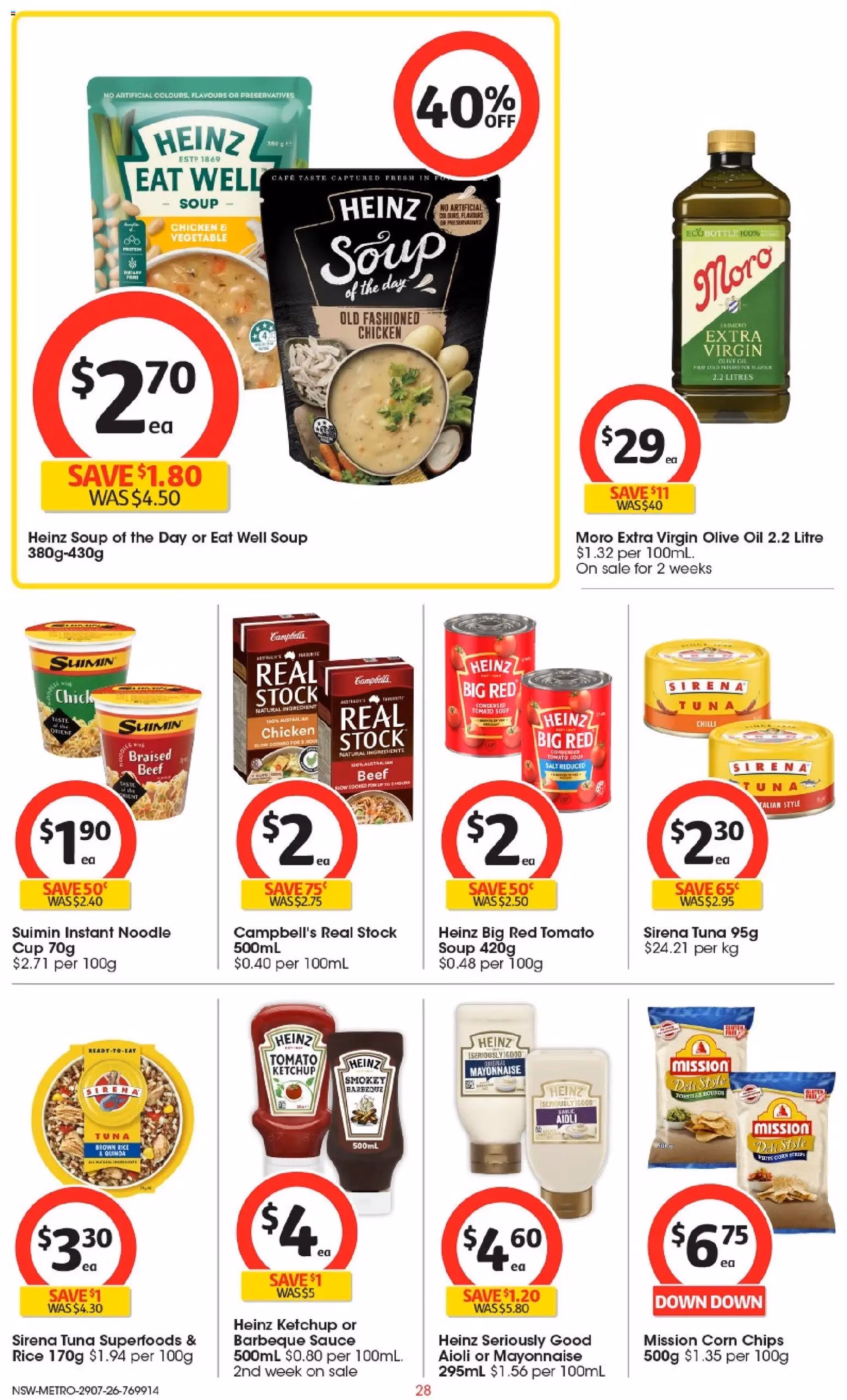 Coles catalogue - valid flyer from 29/07/2026, page 28 of 46