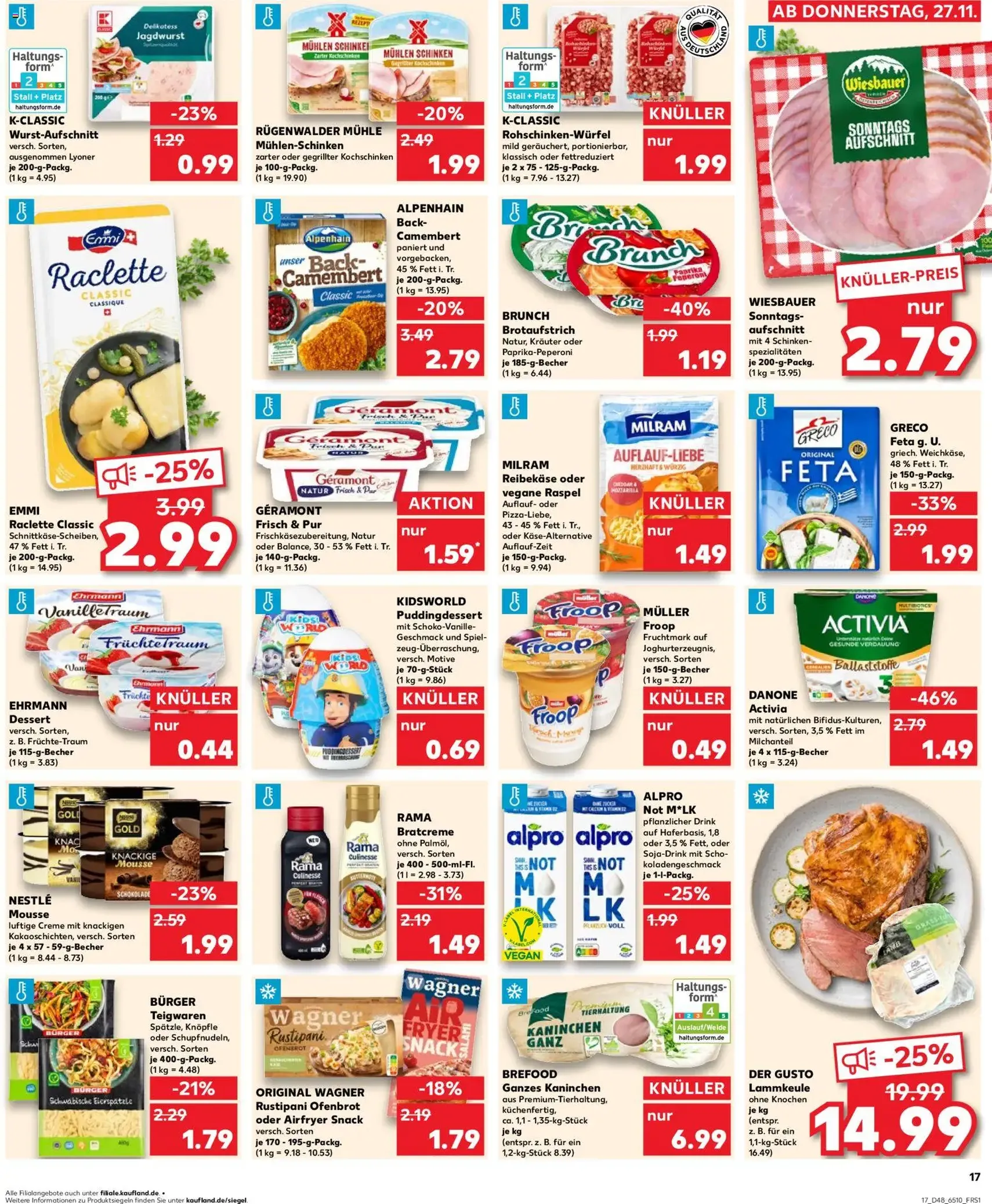 Kaufland DE - DE Folder Köln - geldige folder vanaf 27-11-2025 pagina 17 van 36
