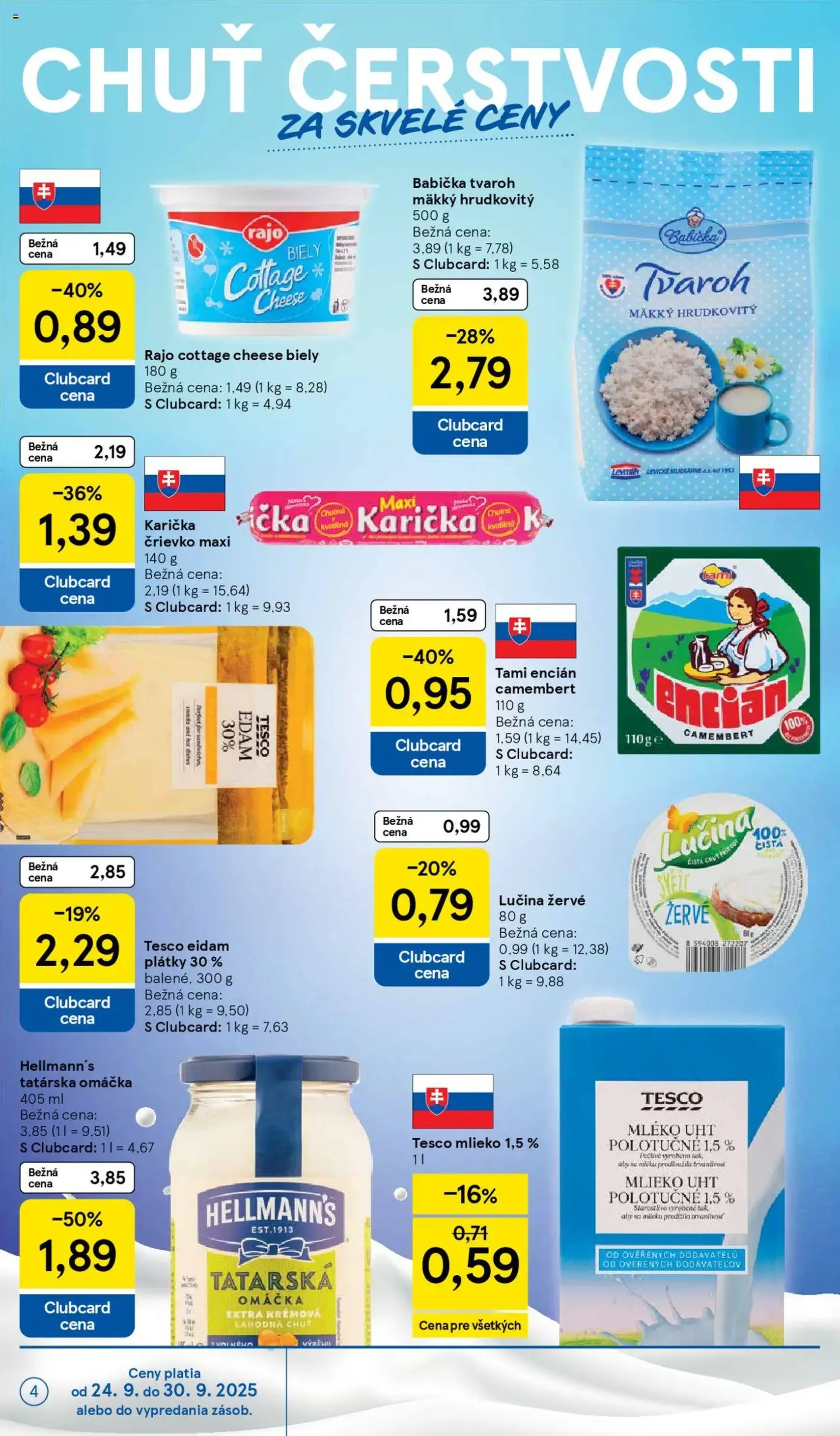 Tesco Hypermarket - leták - platný leták od 24.09.2025 strana 4 z 35