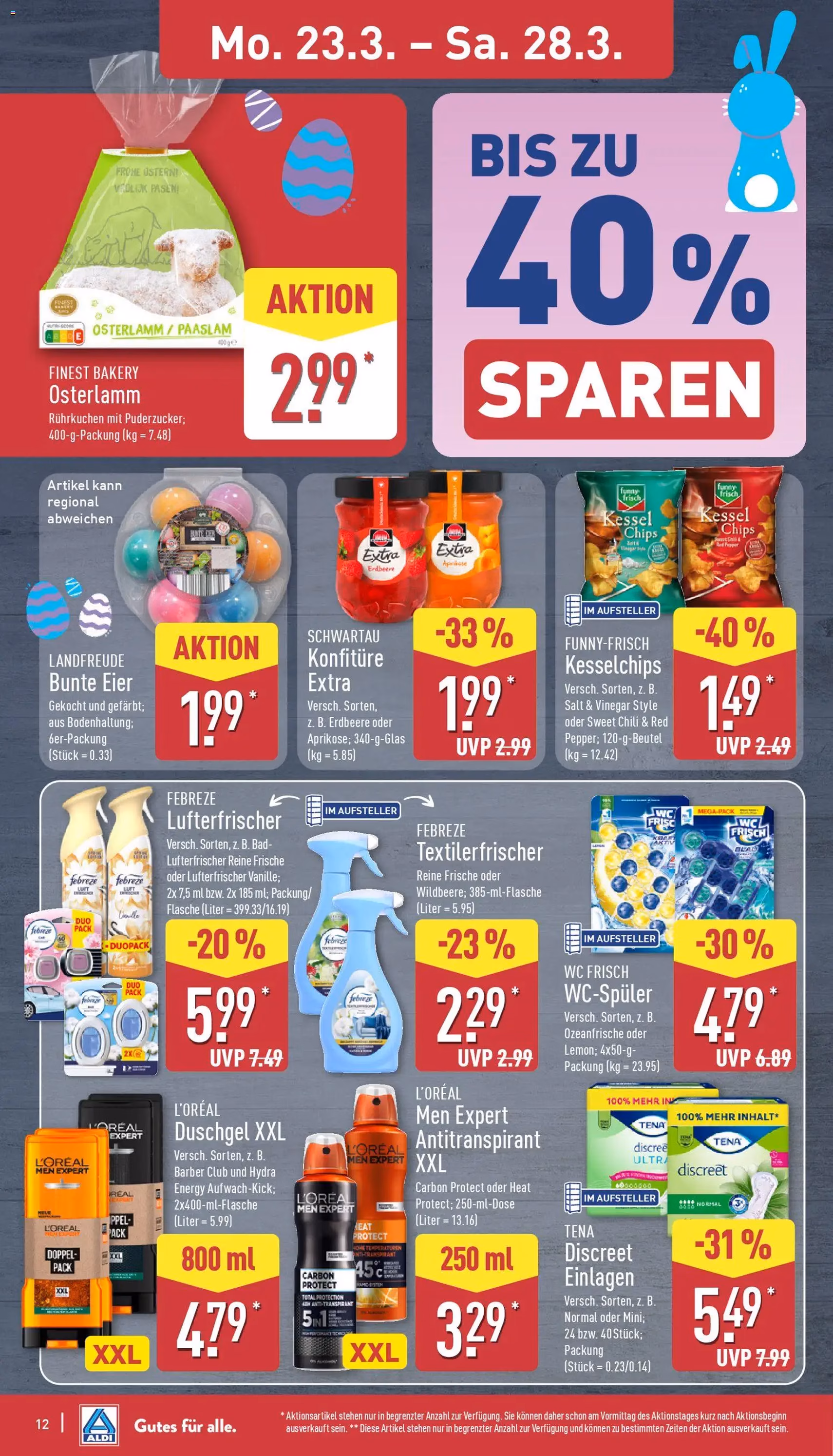 Aldi Prospekt - Gültiger Prospekt ab 23.03.2026, Seite 17 von insgesamt 46