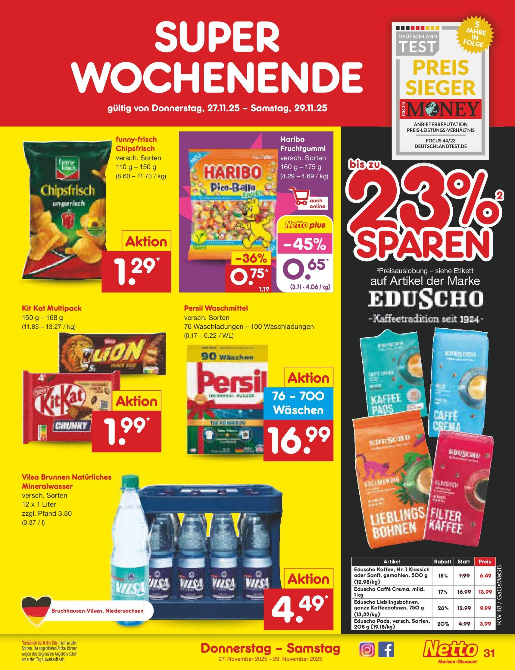 Netto Marken-Discount prospekt Bremen-Lesum - Gültiger Prospekt ab 24.11.2025, Seite 37 von insgesamt 54