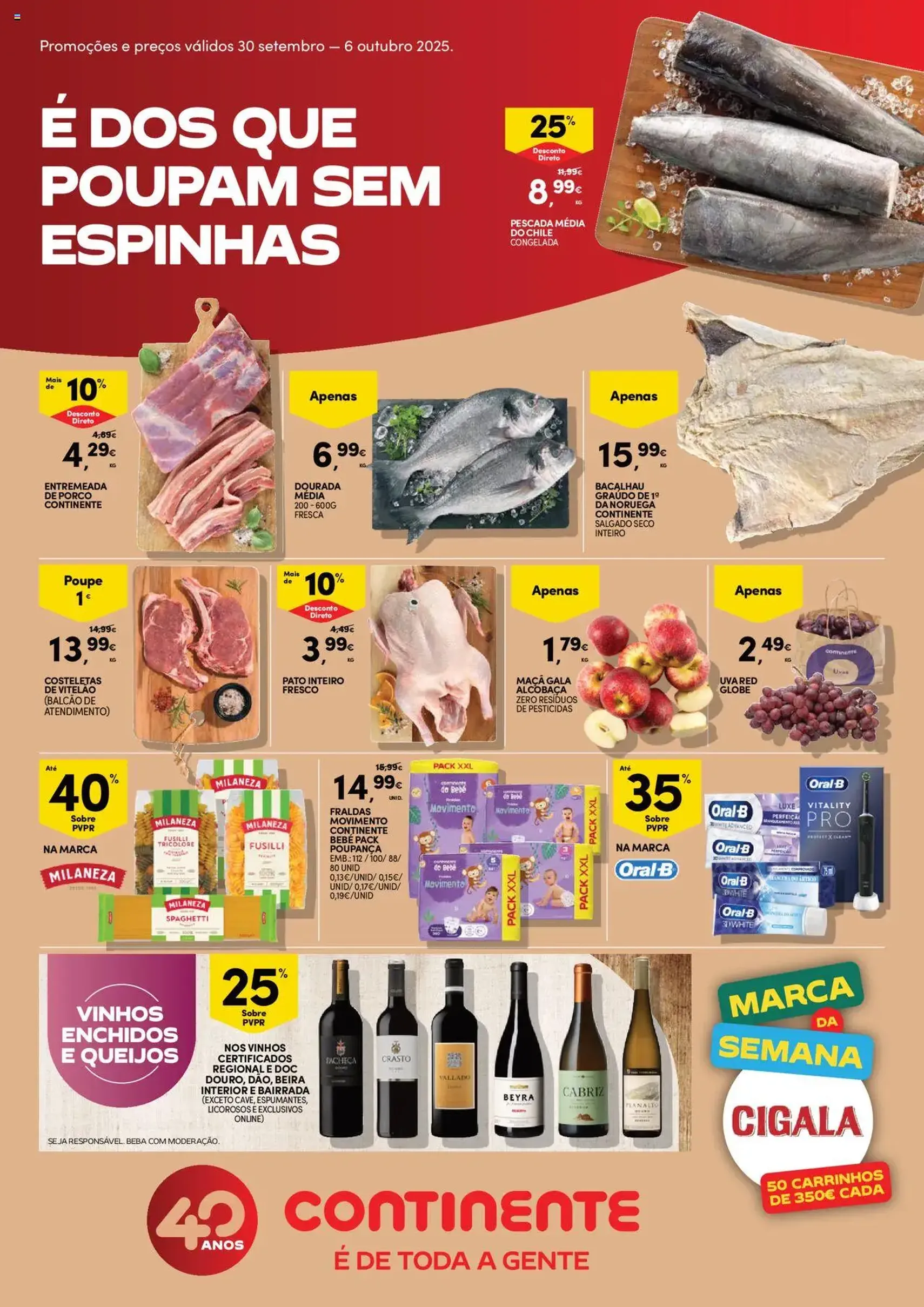 Continente folheto - folheto válido a partir de 30/09/2025 página 1 de 52