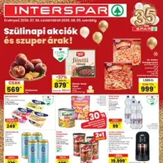 Interspar akciós újság - szórólap előnézete érvényes 2026.07.30. -tól
