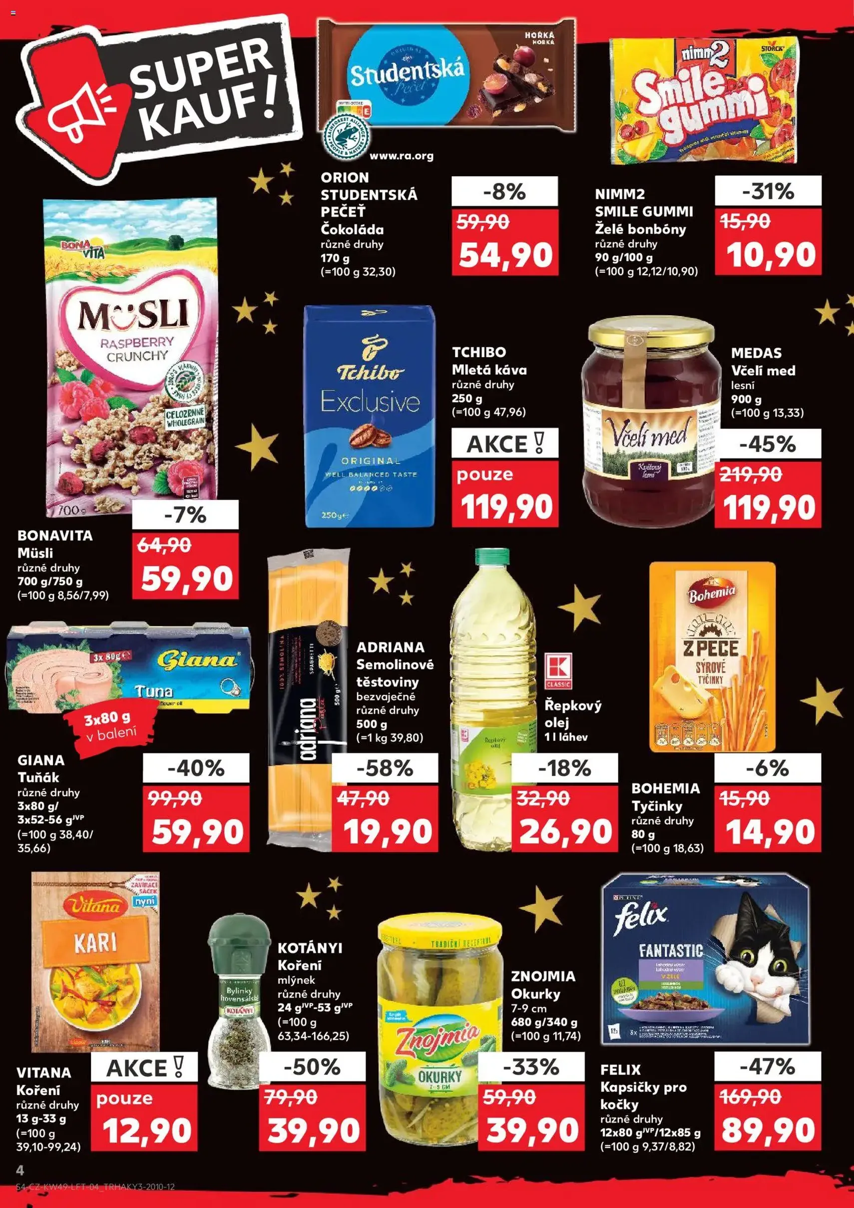 Kaufland leták - platný leták od 03.12.2025 strana 4 z 60